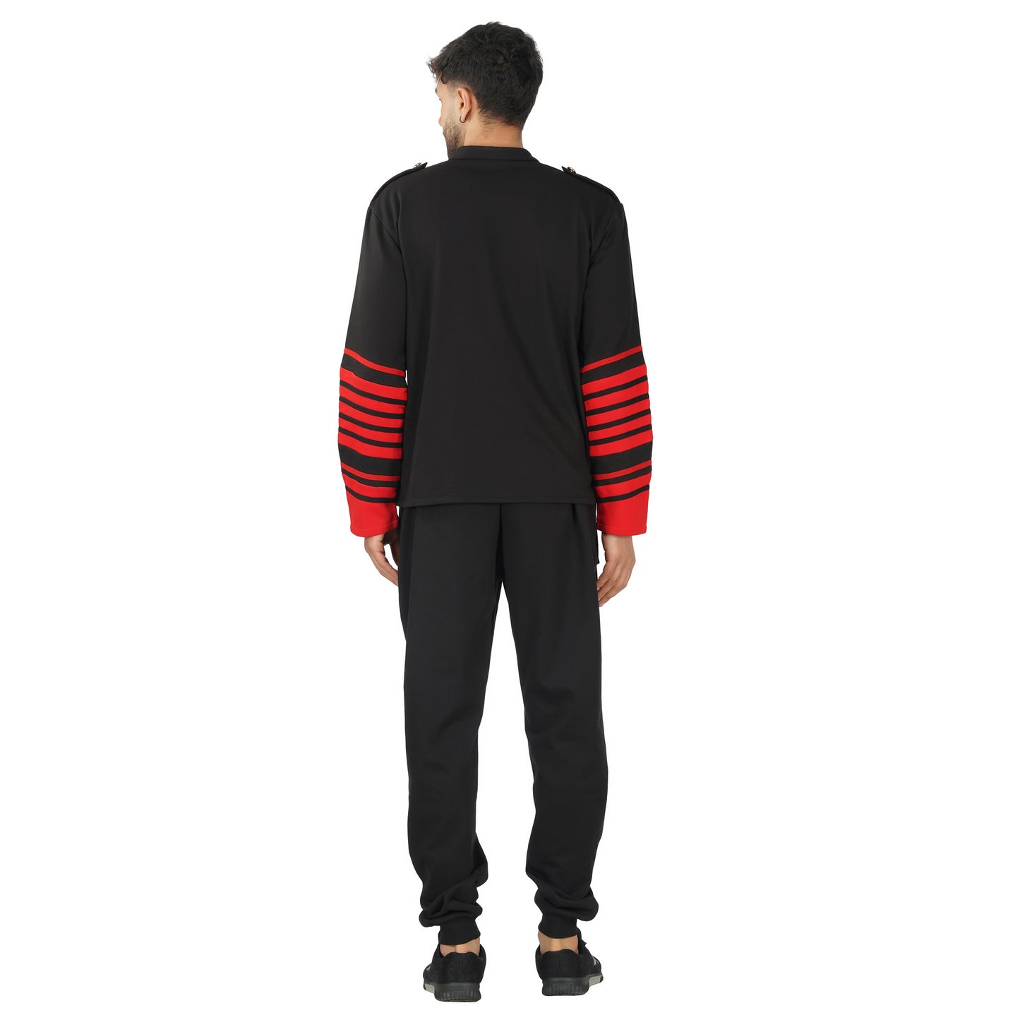 SLAY. Men's Gothic Steampunk Military Parade Casanova Jacket Cardigan Tunic Rock Army Outwear Co-ord Set