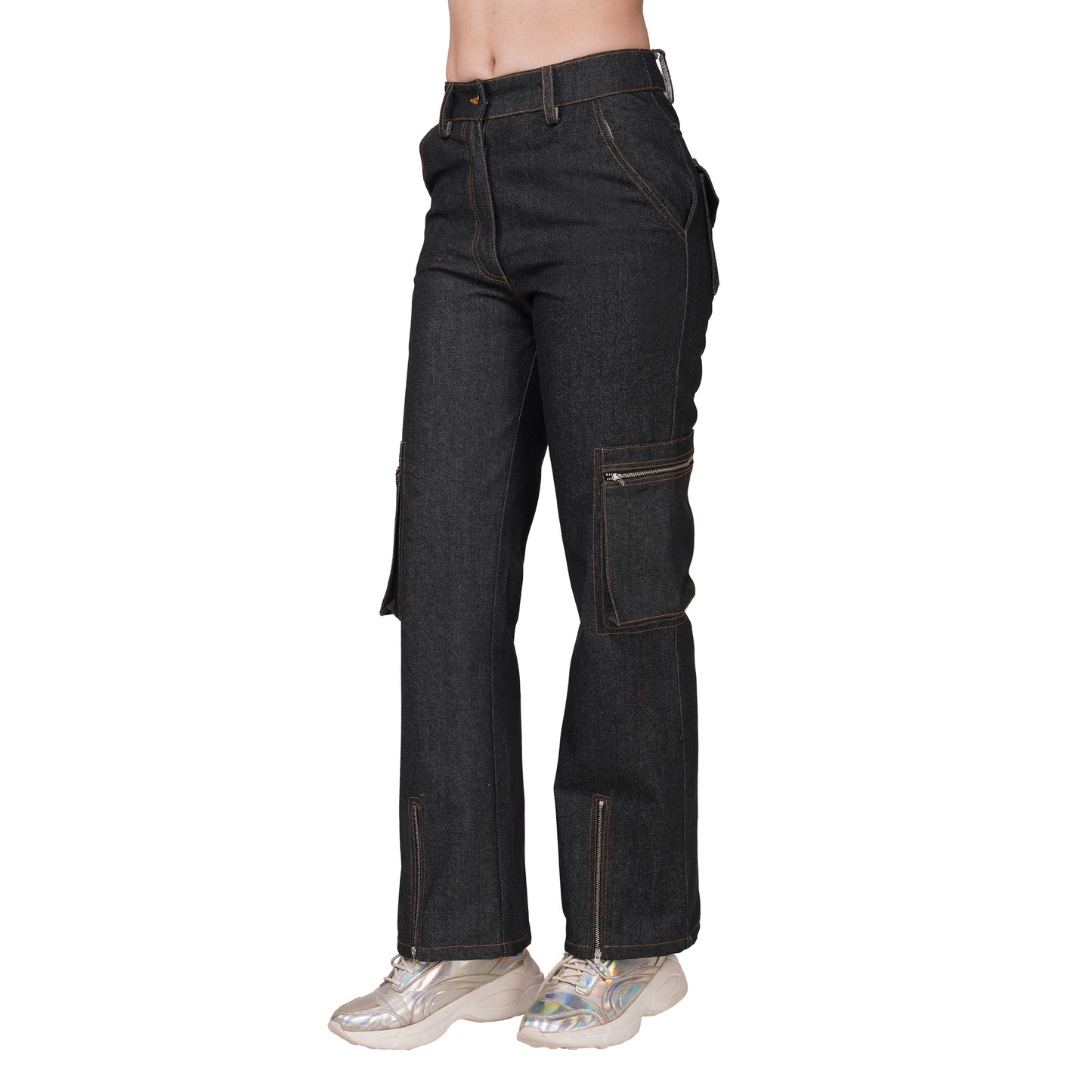 SLAY. Matte Black on Black Oversized T shirt