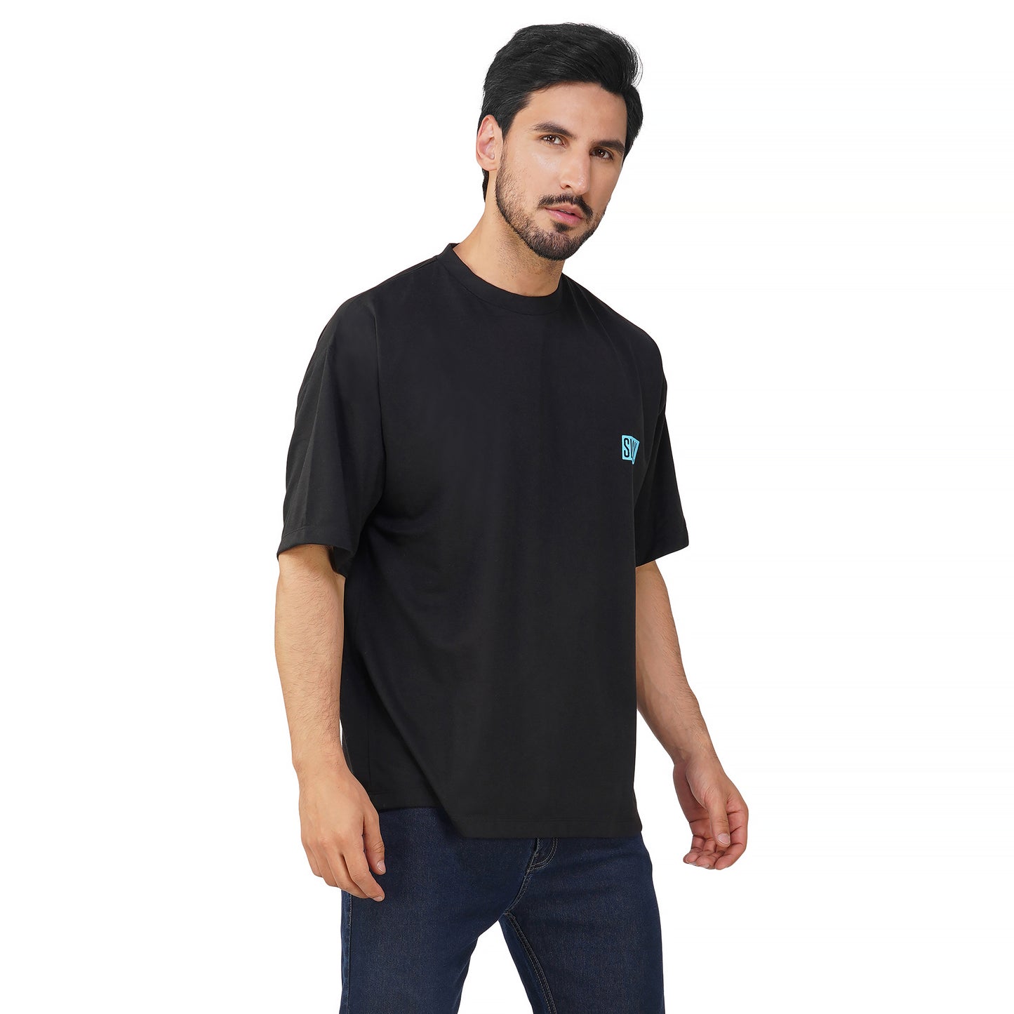 SLAY. Men's Graffiti King Oversized Drop shoulder T shirt