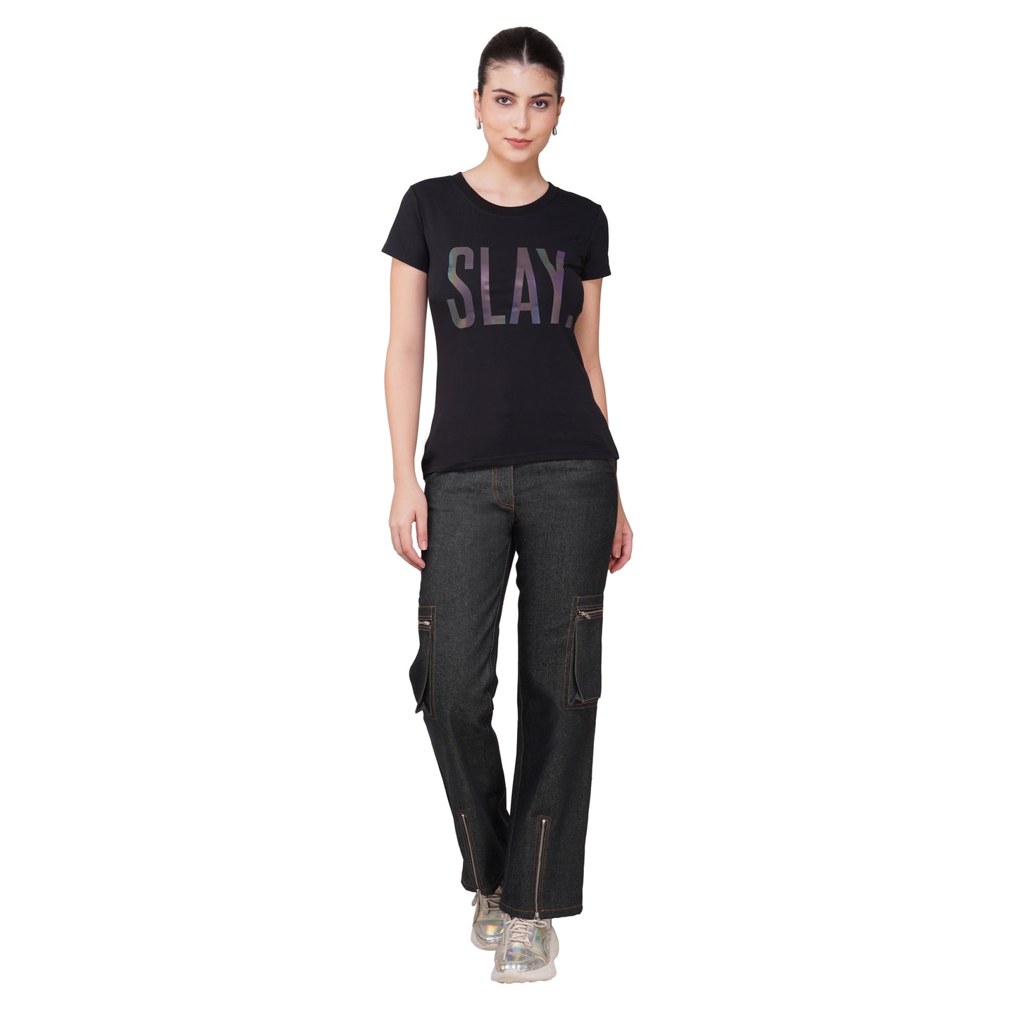 SLAY. Women's Reflective T-shirt Limited Edition