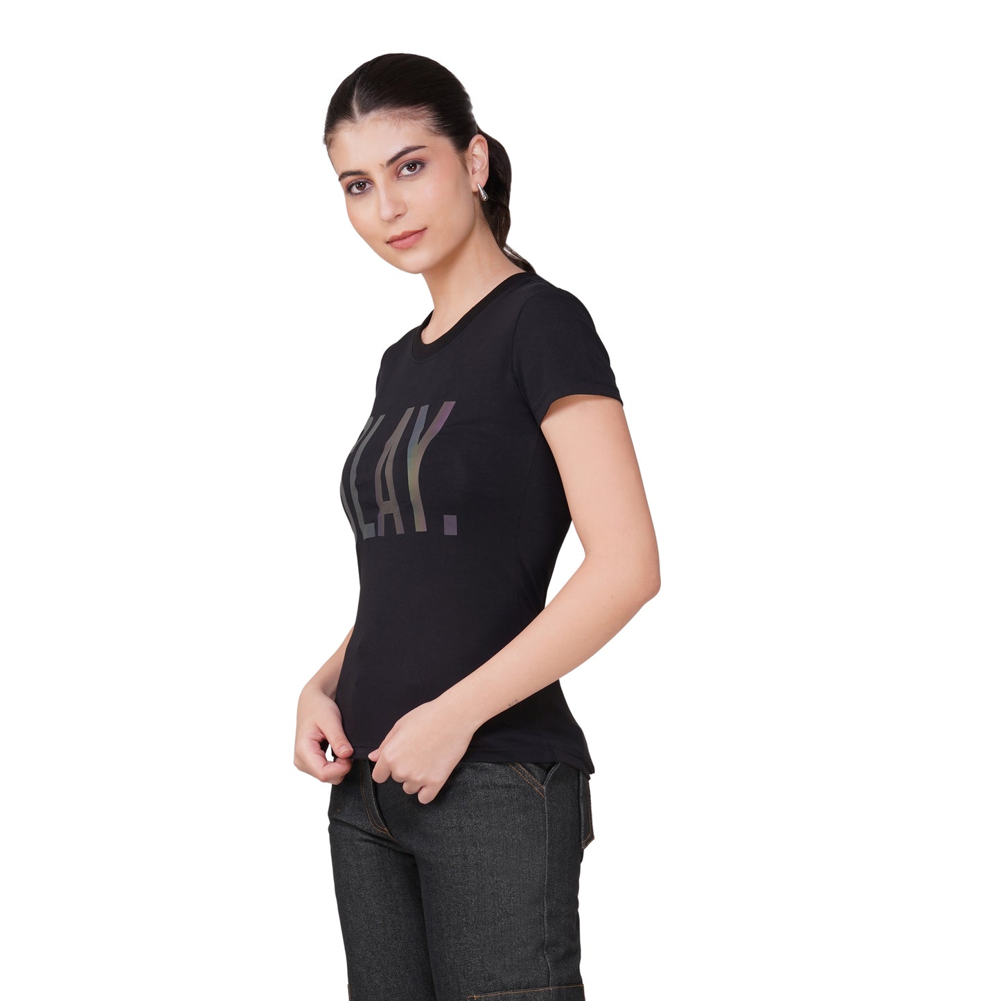 SLAY. Women's Reflective T-shirt Limited Edition