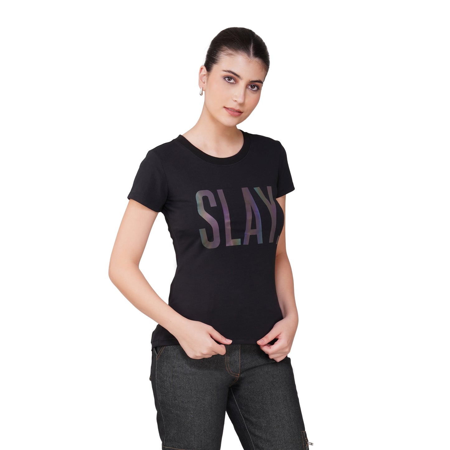 SLAY. Women's Reflective T-shirt Limited Edition