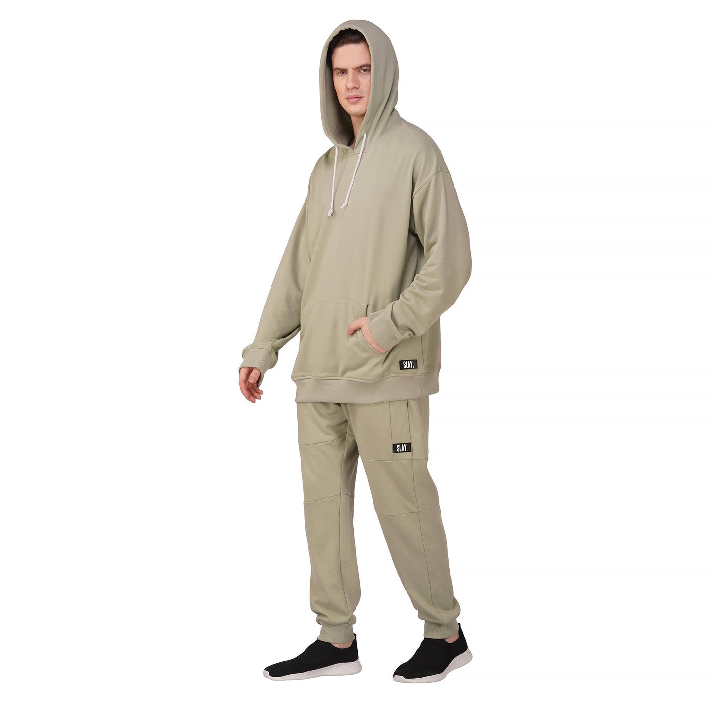 SLAY. Men's Light Olive Joggers