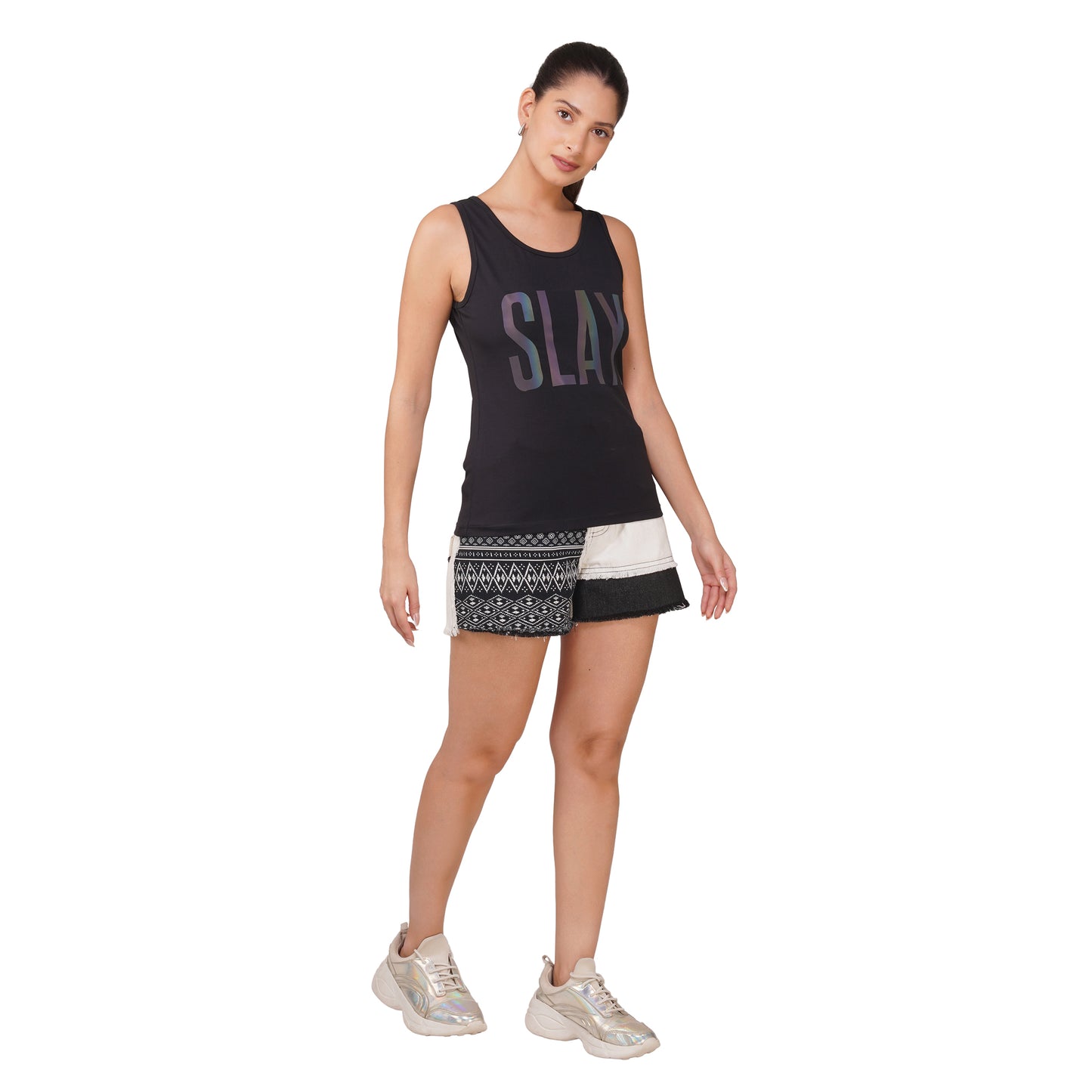 SLAY. Women's Reflective Tank Top Limited Edition