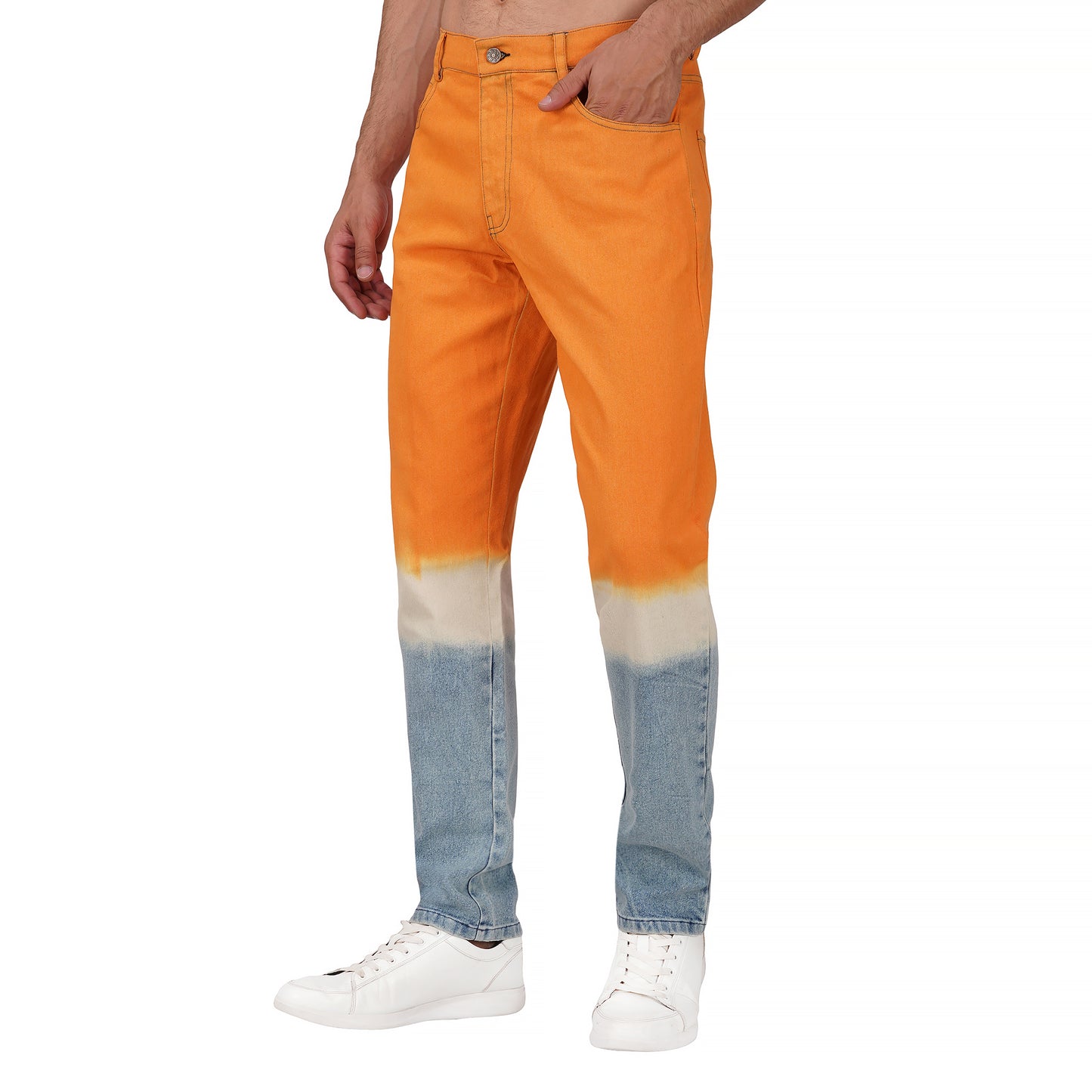 SLAY. Gradient Fire Denim Co-ord Set