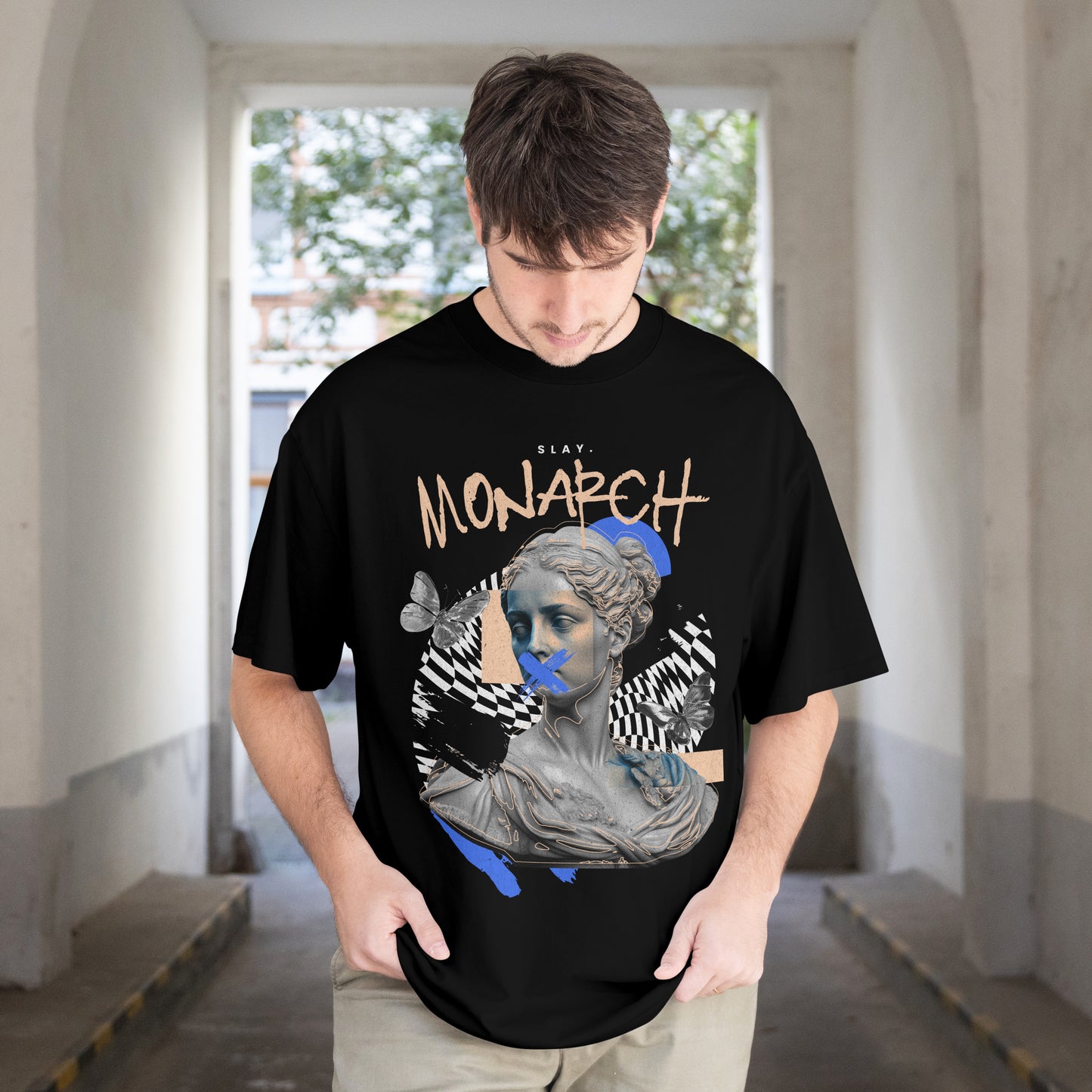 SLAY. Monarch Graphic T shirt