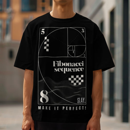 SLAY. Fibonacci Oversized T-Shirt