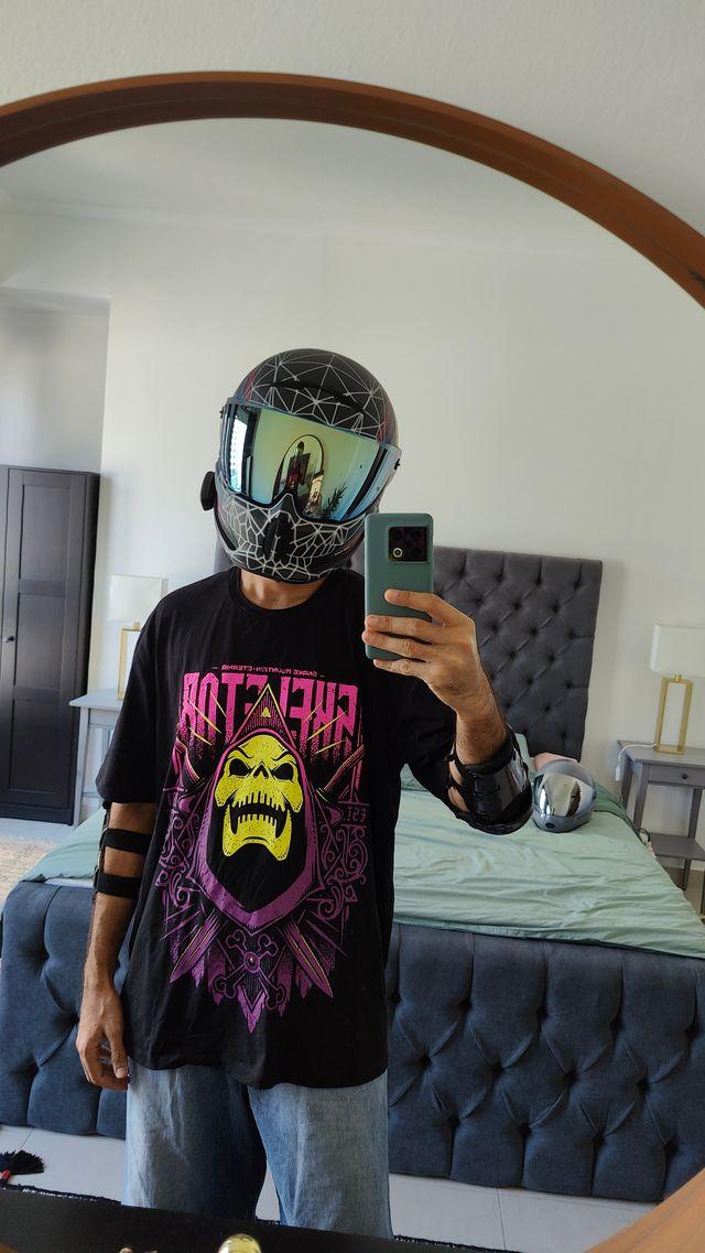 SLAY. Men's Skeletor Oversized Drop shoulder T shirt