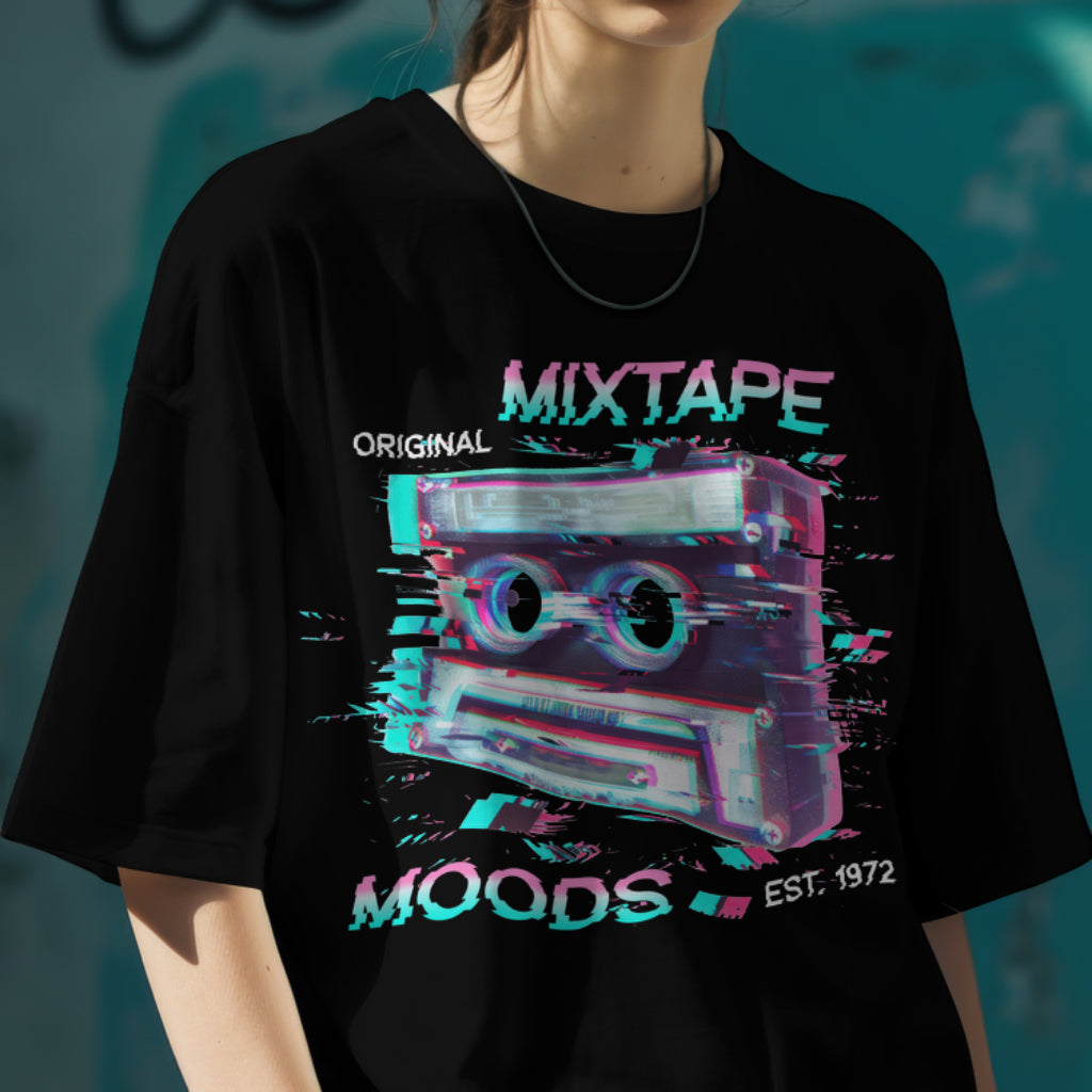 SLAY. Original Mixtape Oversized T-Shirt
