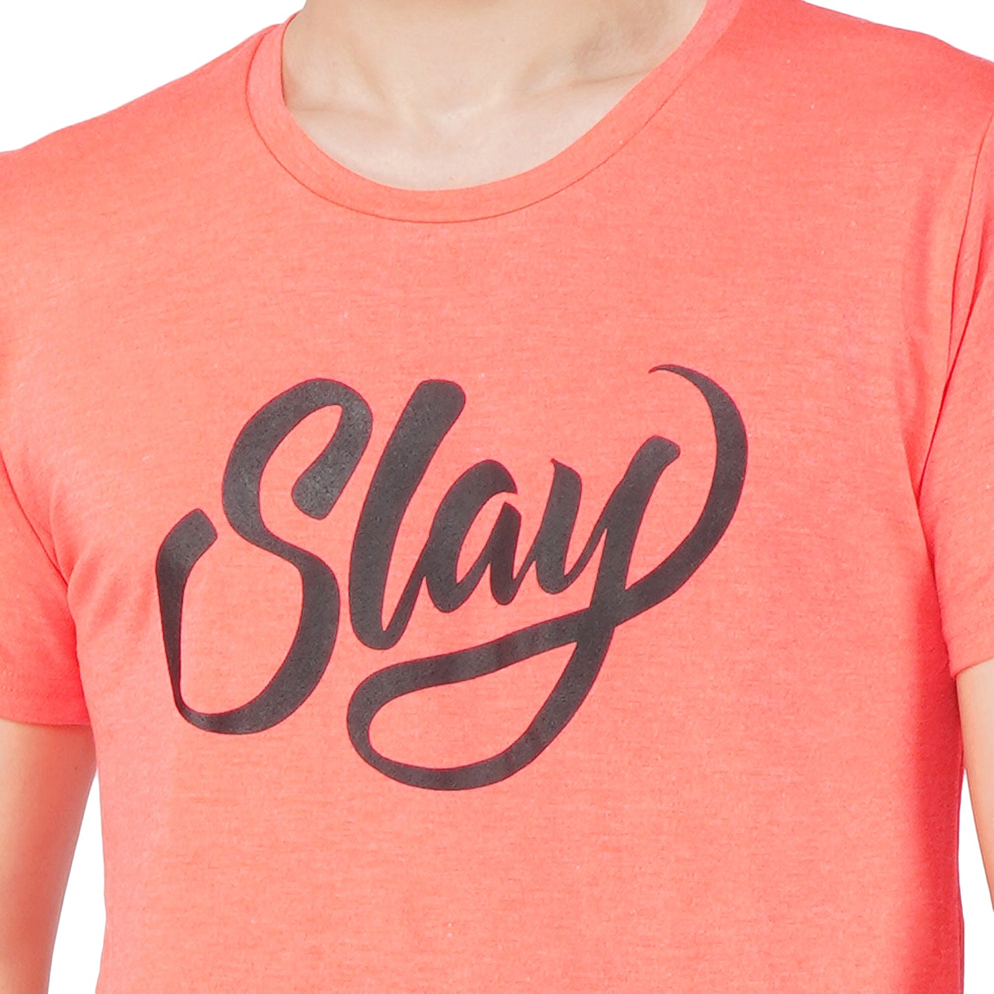 SLAY. Sport Men's Printed Neon Pink T-shirt-clothing-to-slay.myshopify.com-T-Shirt