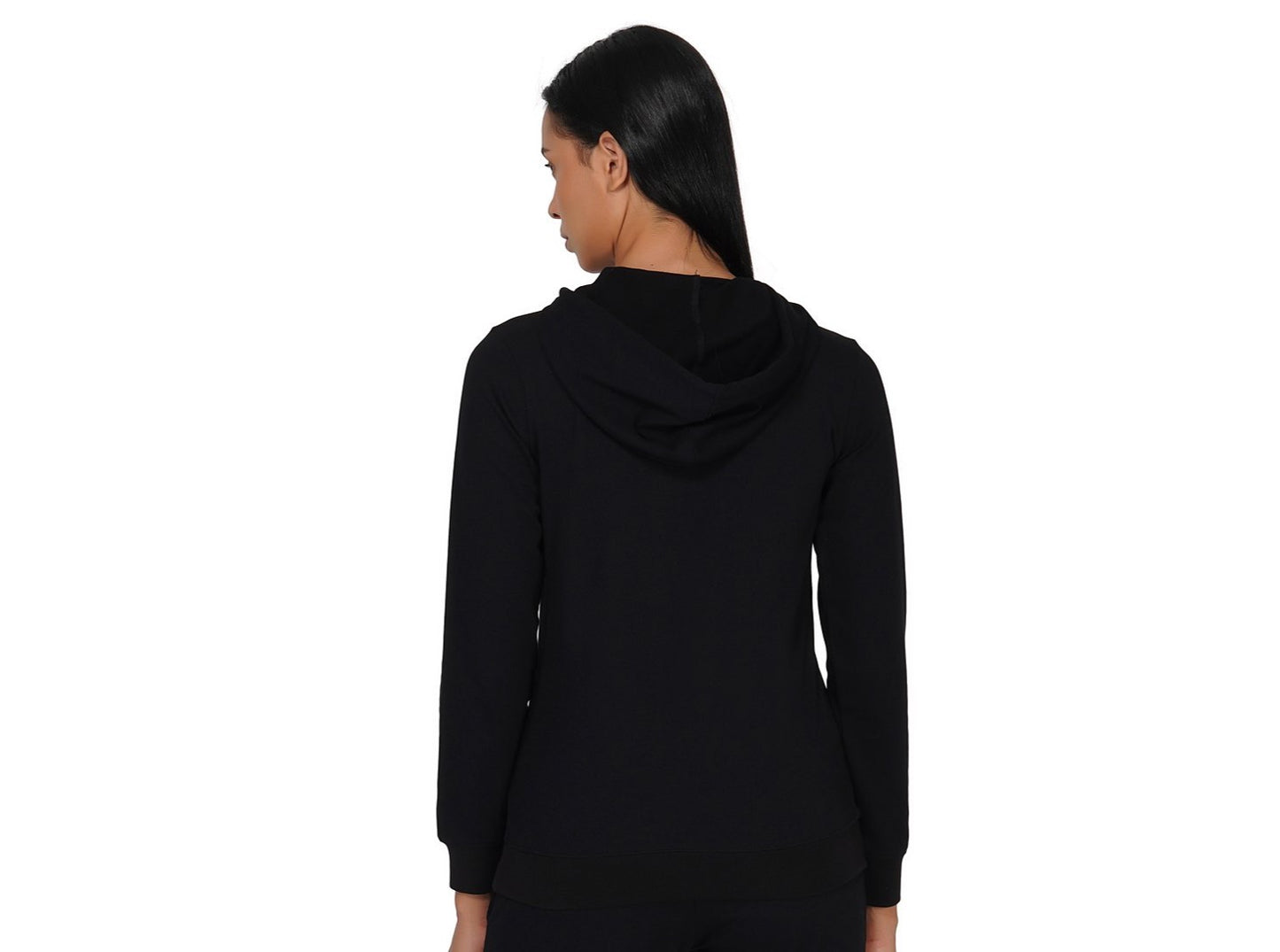 SLAY. Classic Women's Limited Edition Holographic Reflective Print Black Hoodie-clothing-to-slay.myshopify.com-Hoodie