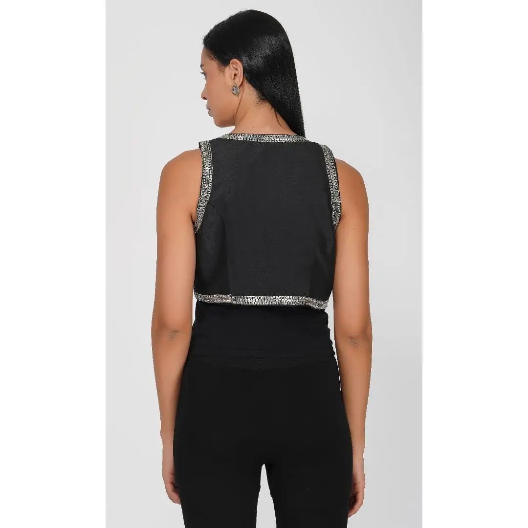 SLAY. Sequenced Bolero Crop Jacket