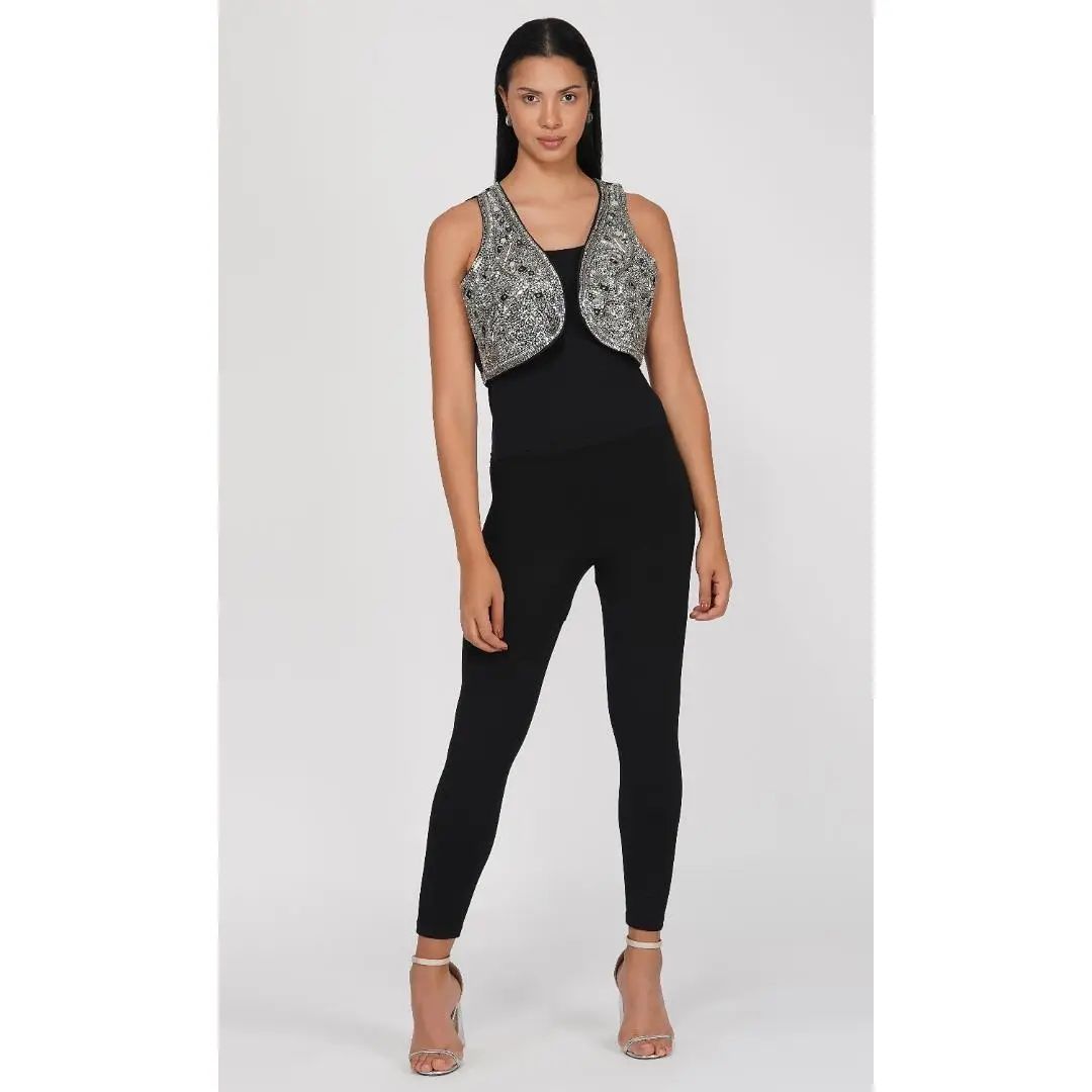 SLAY. Sequenced Bolero Crop Jacket