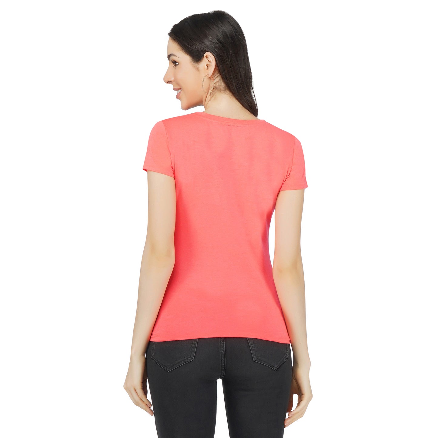 SLAY. Sport Women's Neon Pink Printed T-shirt-clothing-to-slay.myshopify.com-Print T-Shirt