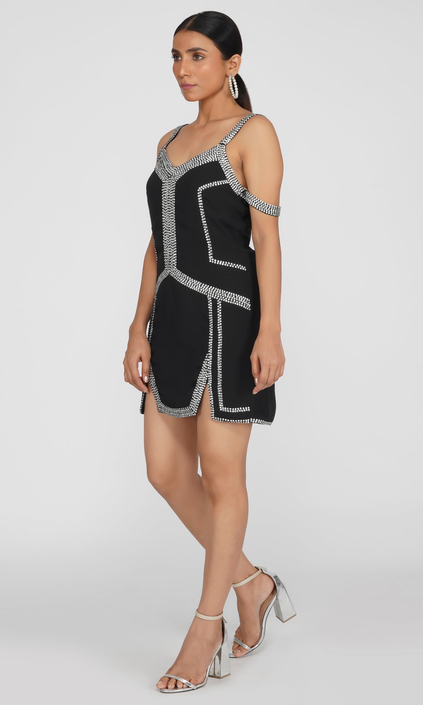 SLAY. Handcrafted Crystal Dress