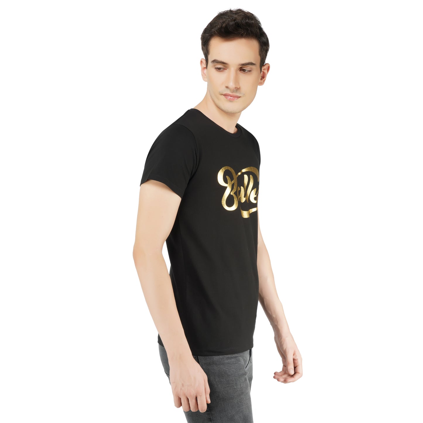 SLAY. Men's BALLER Edition Gold Foil Printed T-shirt-clothing-to-slay.myshopify.com-T-Shirt