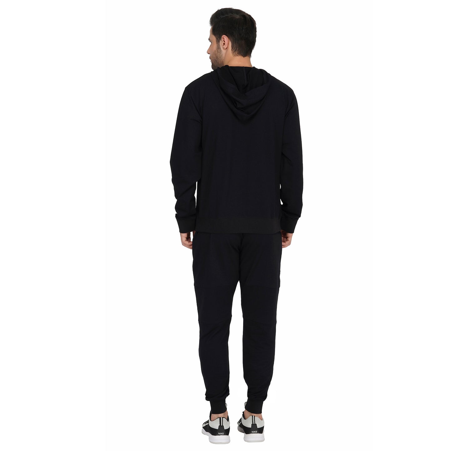 SLAY. Classic Men's Limited Edition Holographic Reflective Print Black Printed Tracksuit-clothing-to-slay.myshopify.com-Tracksuit