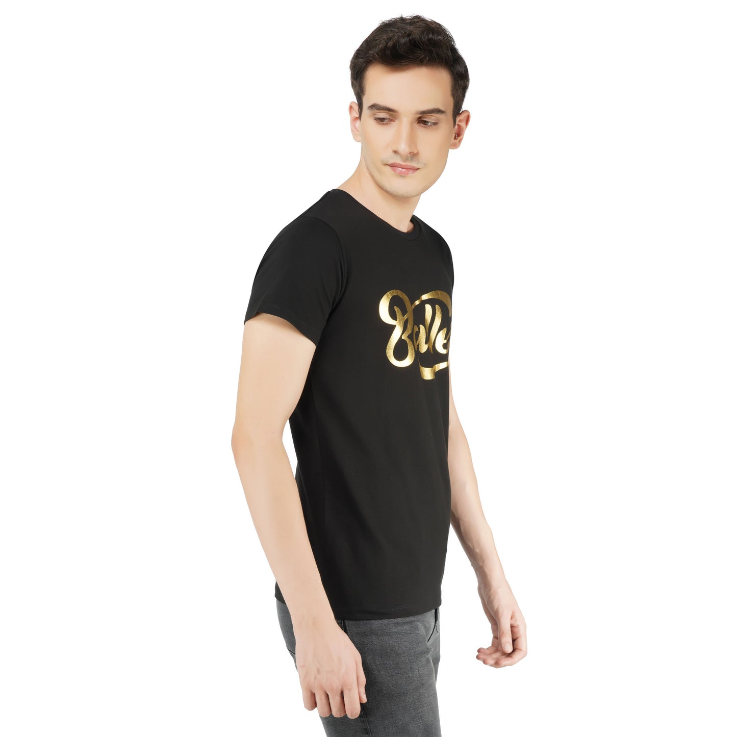SLAY. Men's BALLER Edition Gold Foil Printed T-shirt-clothing-to-slay.myshopify.com-T-Shirt