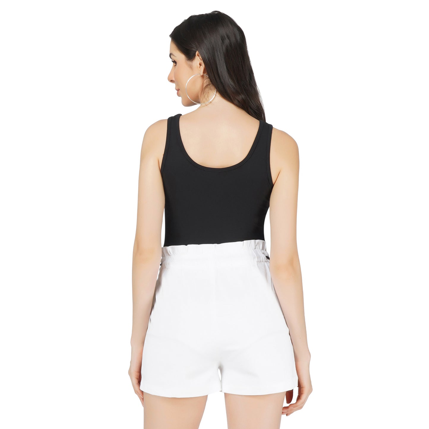 SLAY. Classic Women's Printed Black Crop Top-clothing-to-slay.myshopify.com-Crop Top
