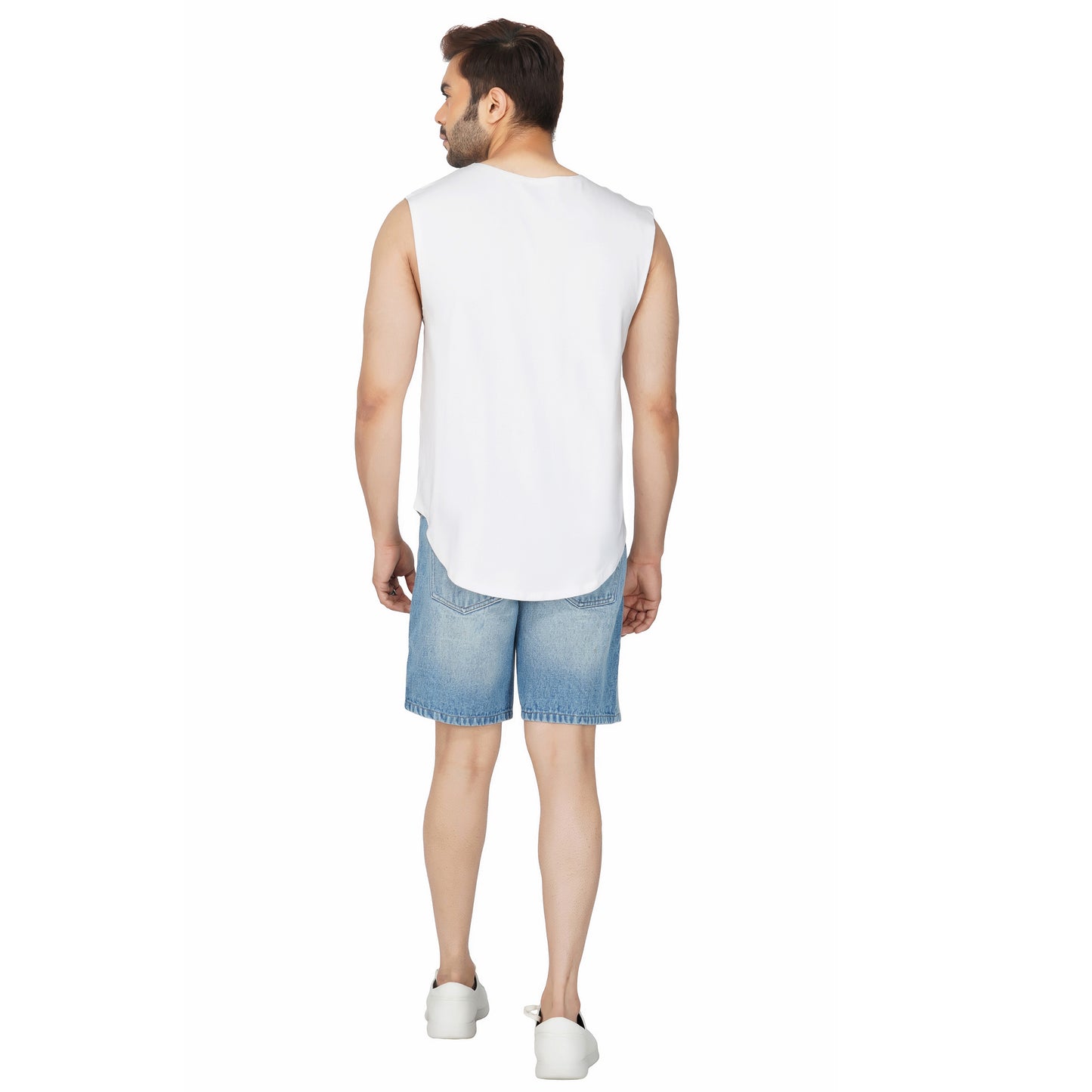 SLAY. Men's BALLER Edition Printed Sleeveless Dropcut T-shirt-clothing-to-slay.myshopify.com-Vest