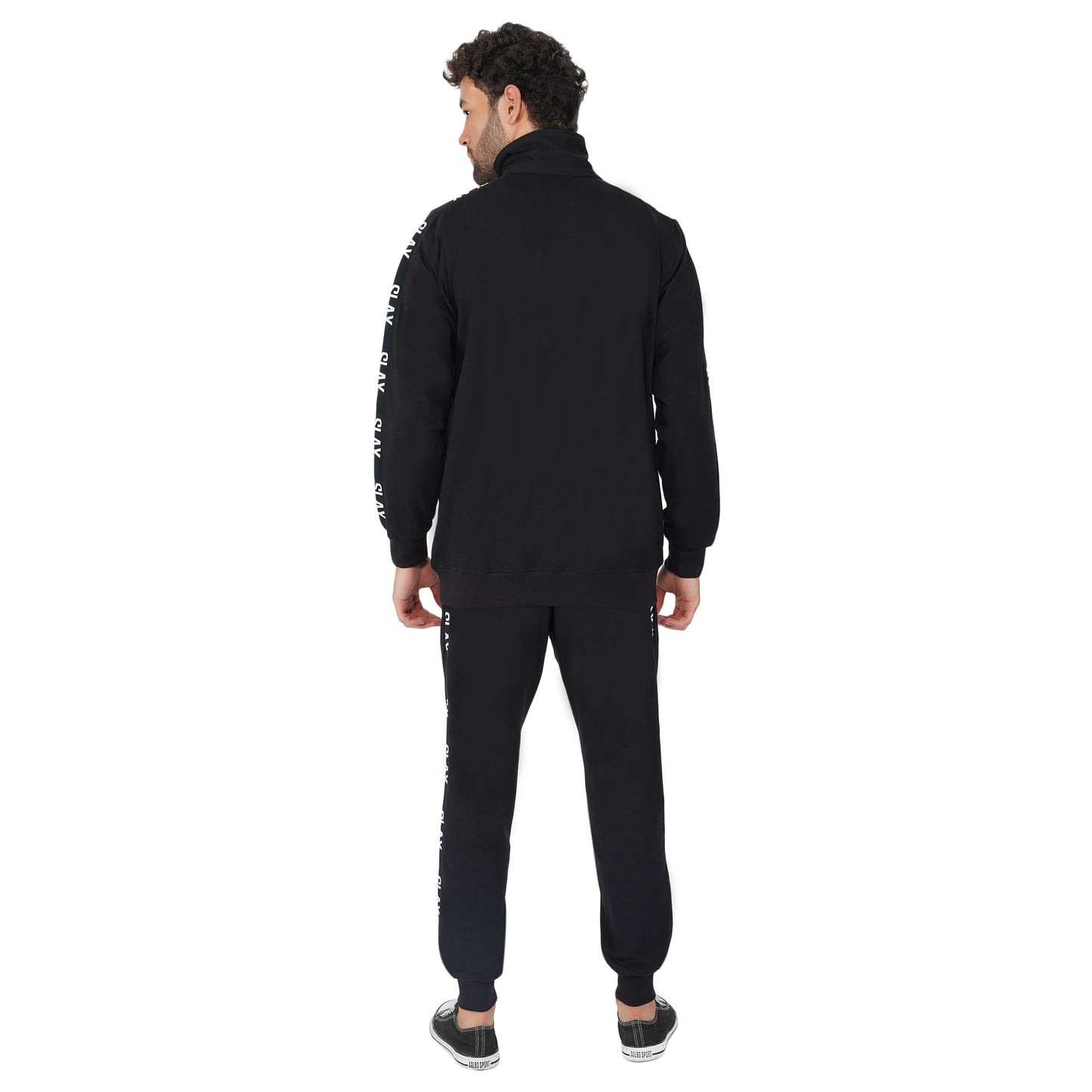 SLAY. Classic Men's Limited Edition Black Tracksuit-clothing-to-slay.myshopify.com-Tracksuit