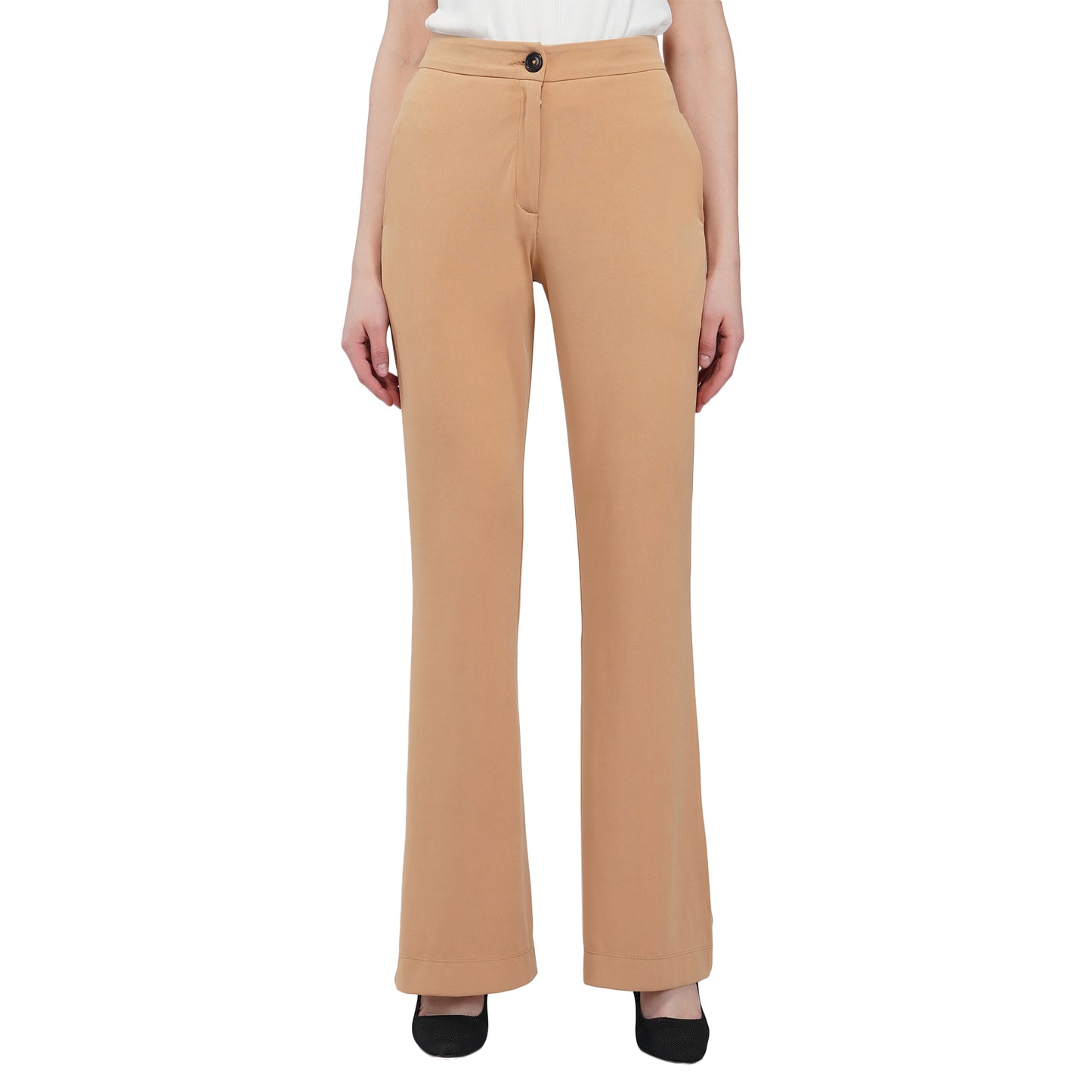SLAY. Women's Beige Tuxedo Blazer Pant Coord Set-clothing-to-slay.myshopify.com-Blazer Pant Coord Set