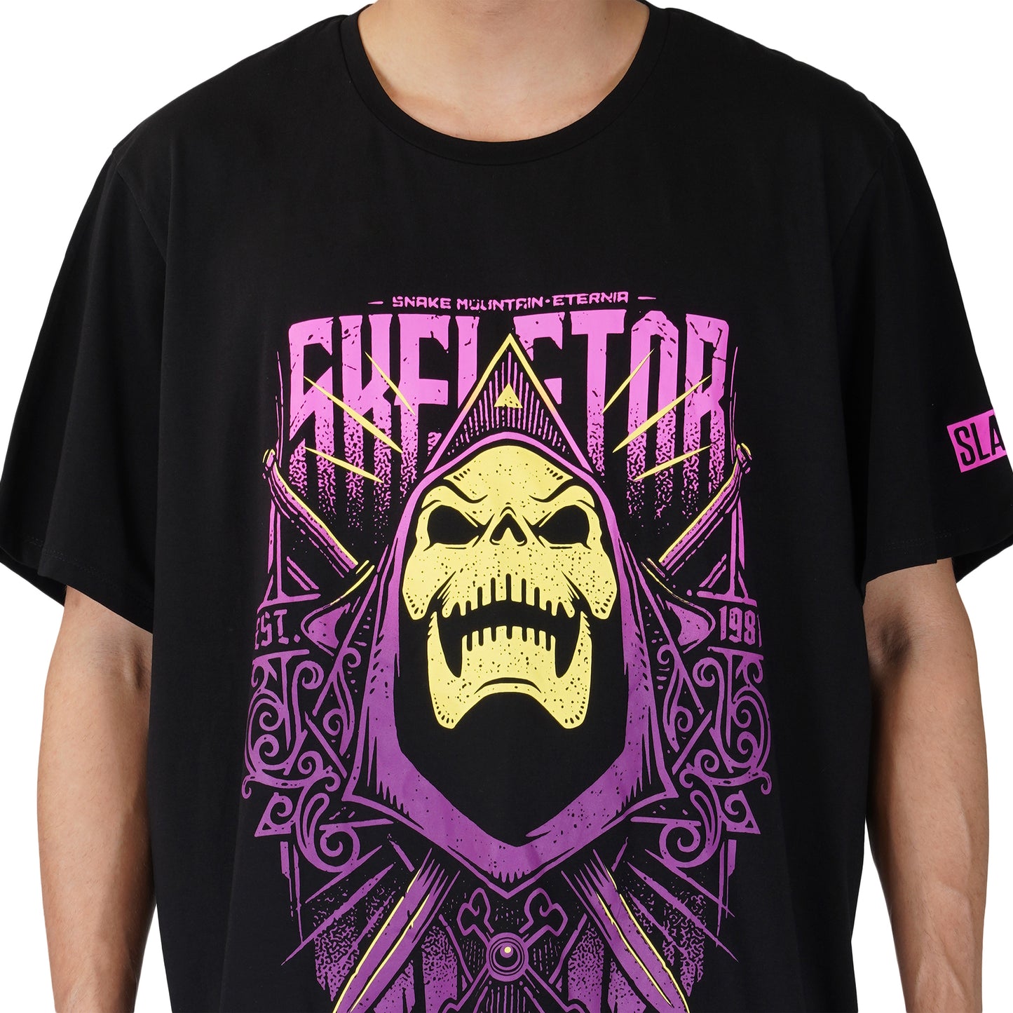 SLAY. Men's Skeletor Oversized Drop shoulder T shirt