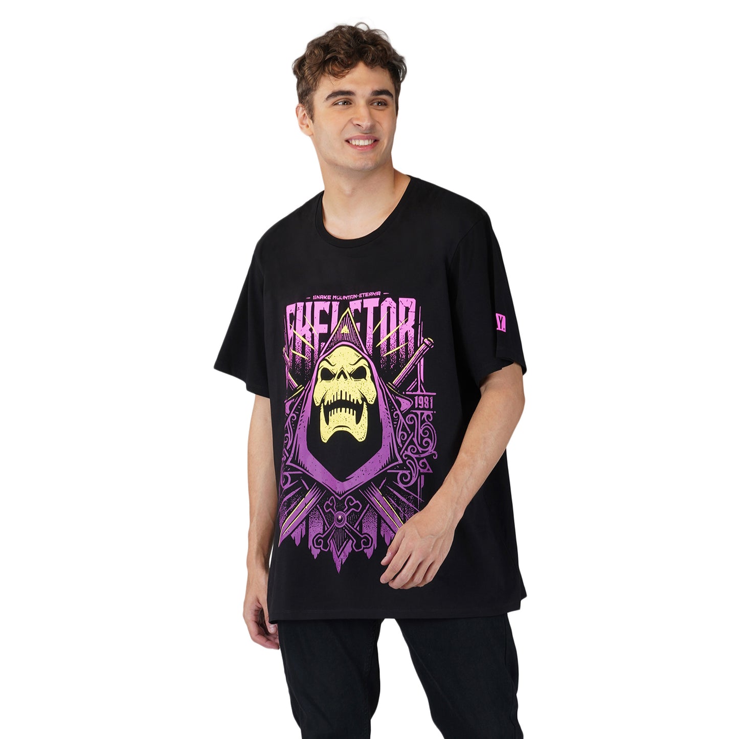 SLAY. Men's Skeletor Oversized Drop shoulder T shirt