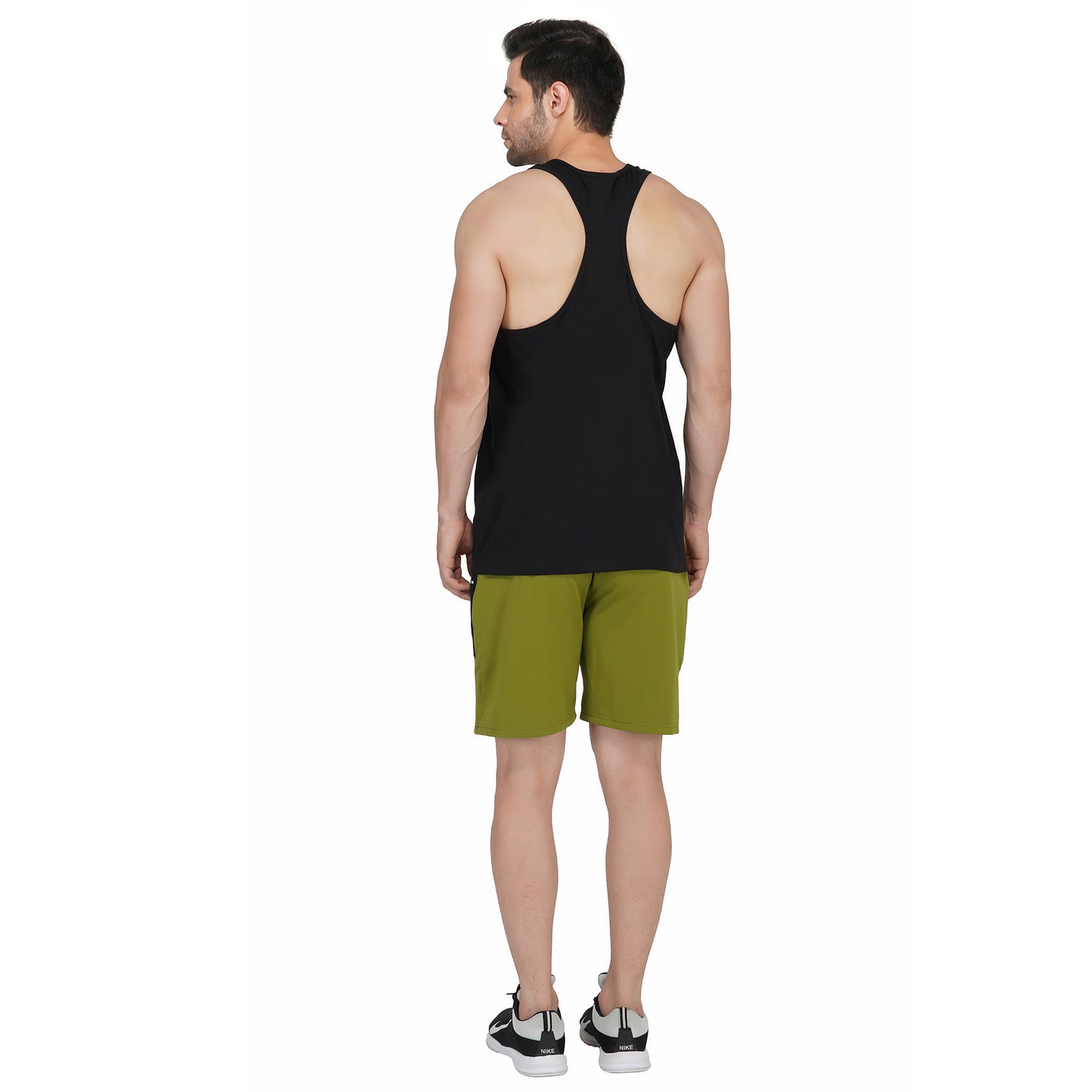 SLAY. Men's Olive Green Shorts-clothing-to-slay.myshopify.com-Men's Shorts