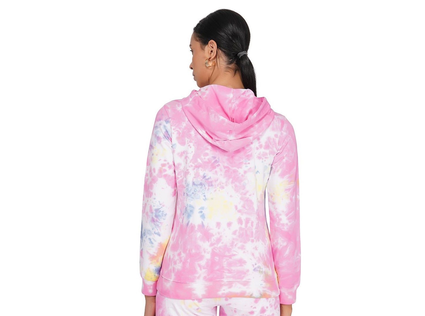 SLAY. Sport Women's Pink Tie Dye Hoodie-clothing-to-slay.myshopify.com-Tracksuit