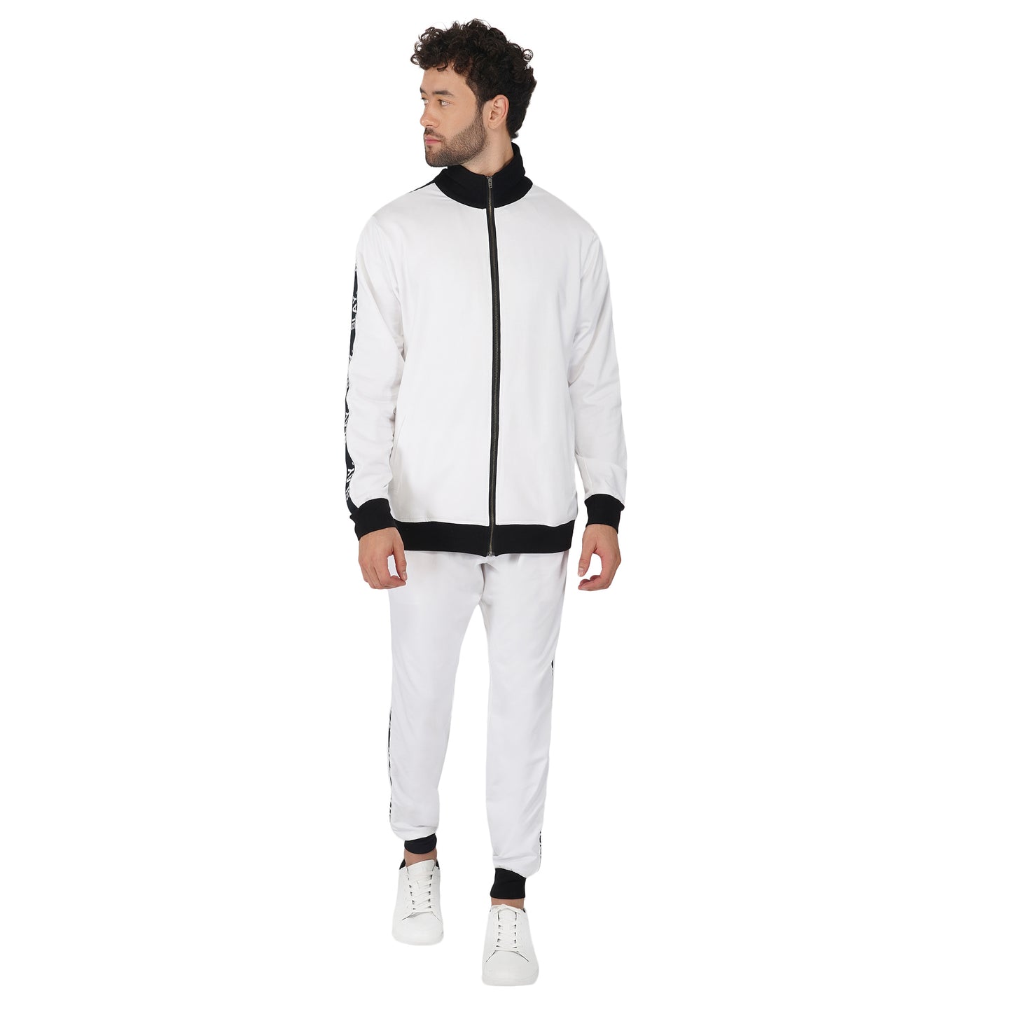 SLAY. Classic Men's Limited Edition White Tracksuit-clothing-to-slay.myshopify.com-Tracksuit