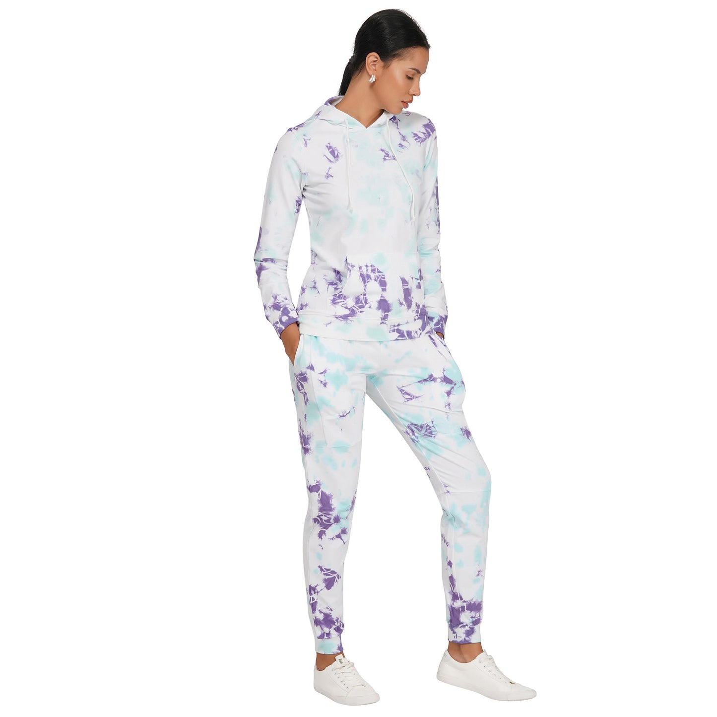 SLAY. Women's Tie Dye Hoodie & Joggers Co-ord Set-clothing-to-slay.myshopify.com-Tracksuit
