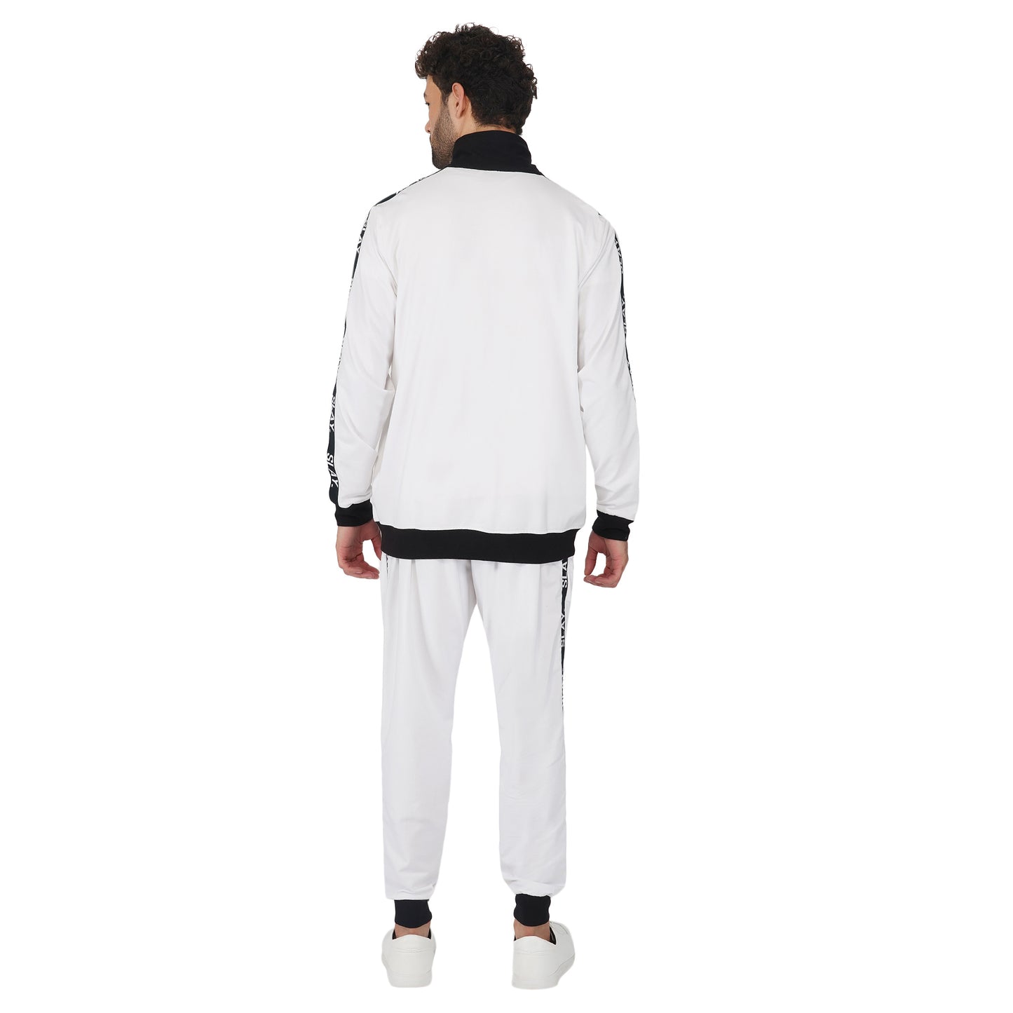 SLAY. Classic Men's Limited Edition White Tracksuit-clothing-to-slay.myshopify.com-Tracksuit