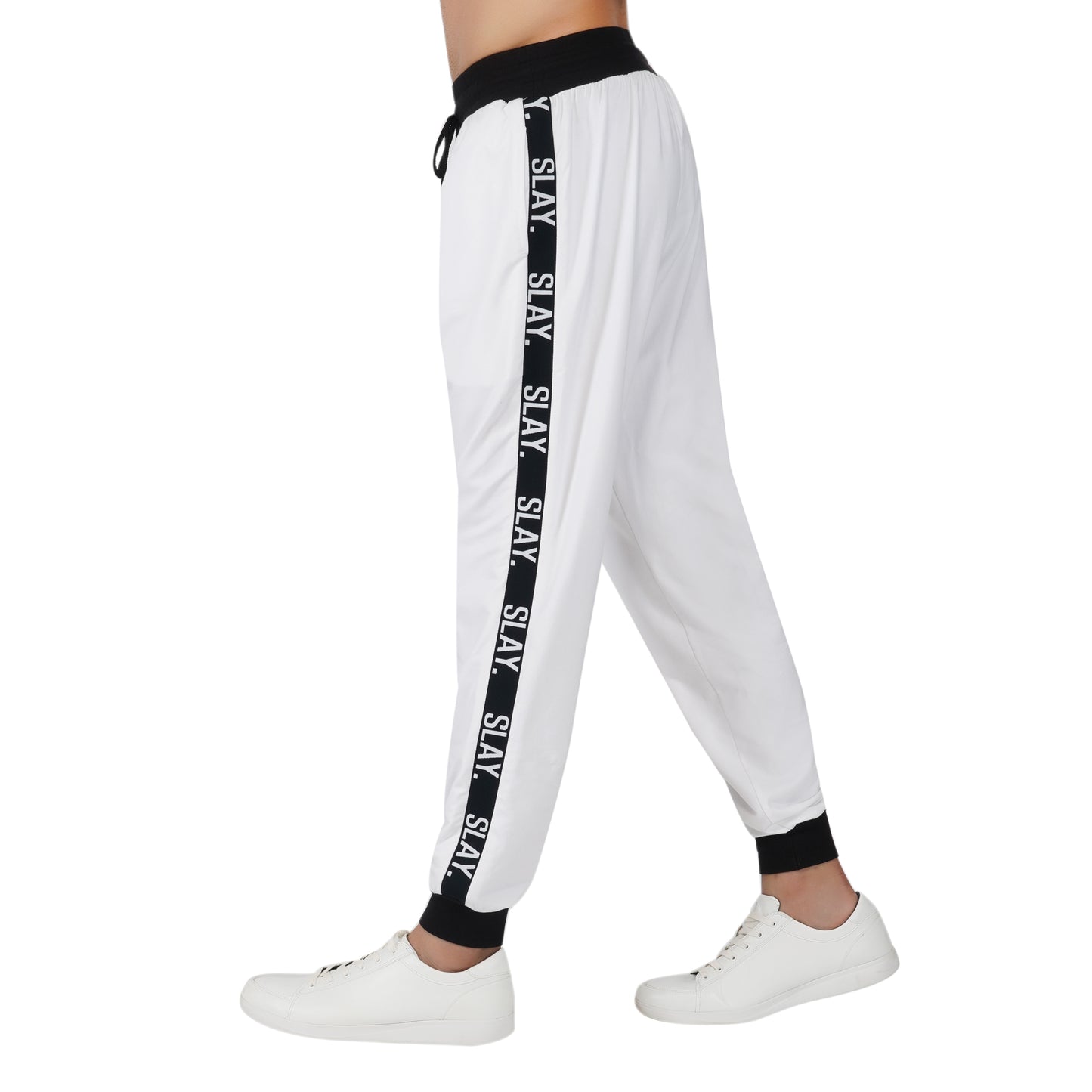 SLAY. Classic Men's Limited Edition White Tracksuit-clothing-to-slay.myshopify.com-Tracksuit