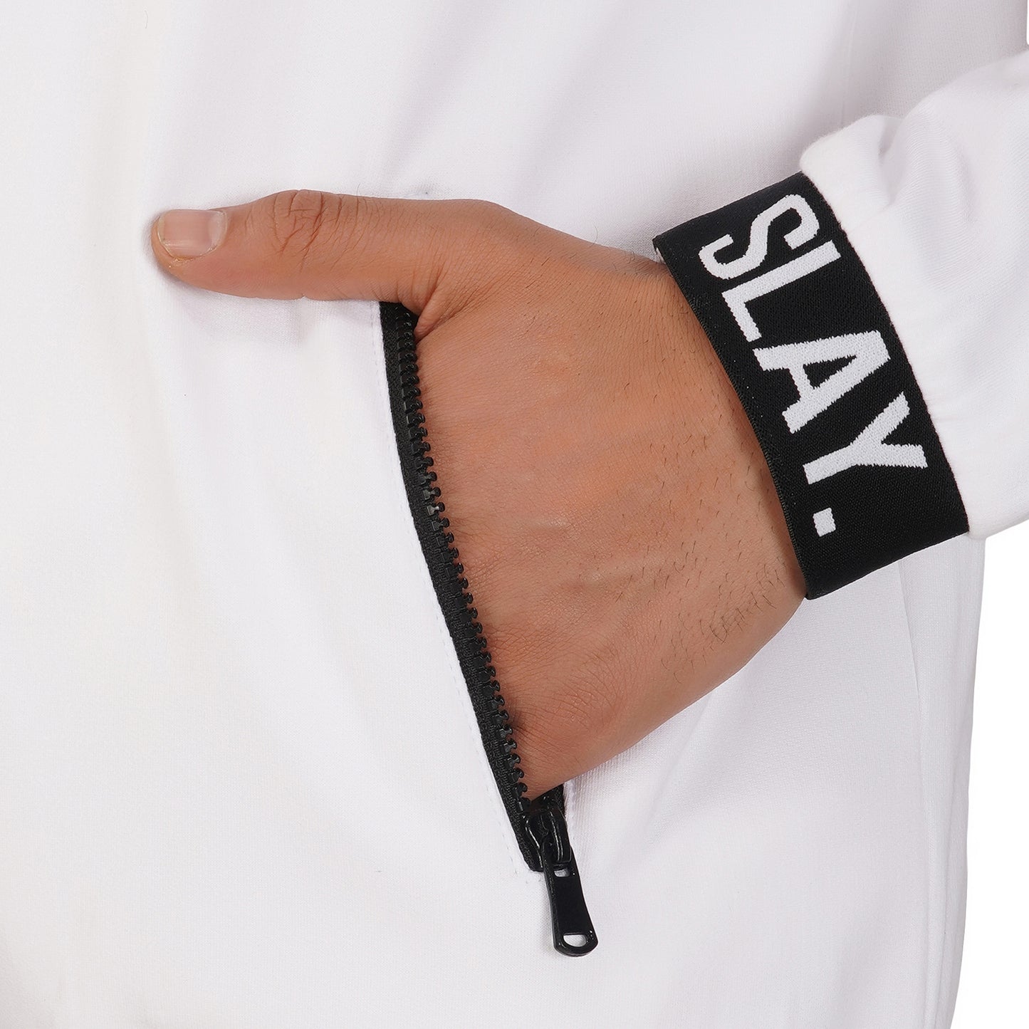 SLAY. Classic Men's Limited Edition White Tracksuit
