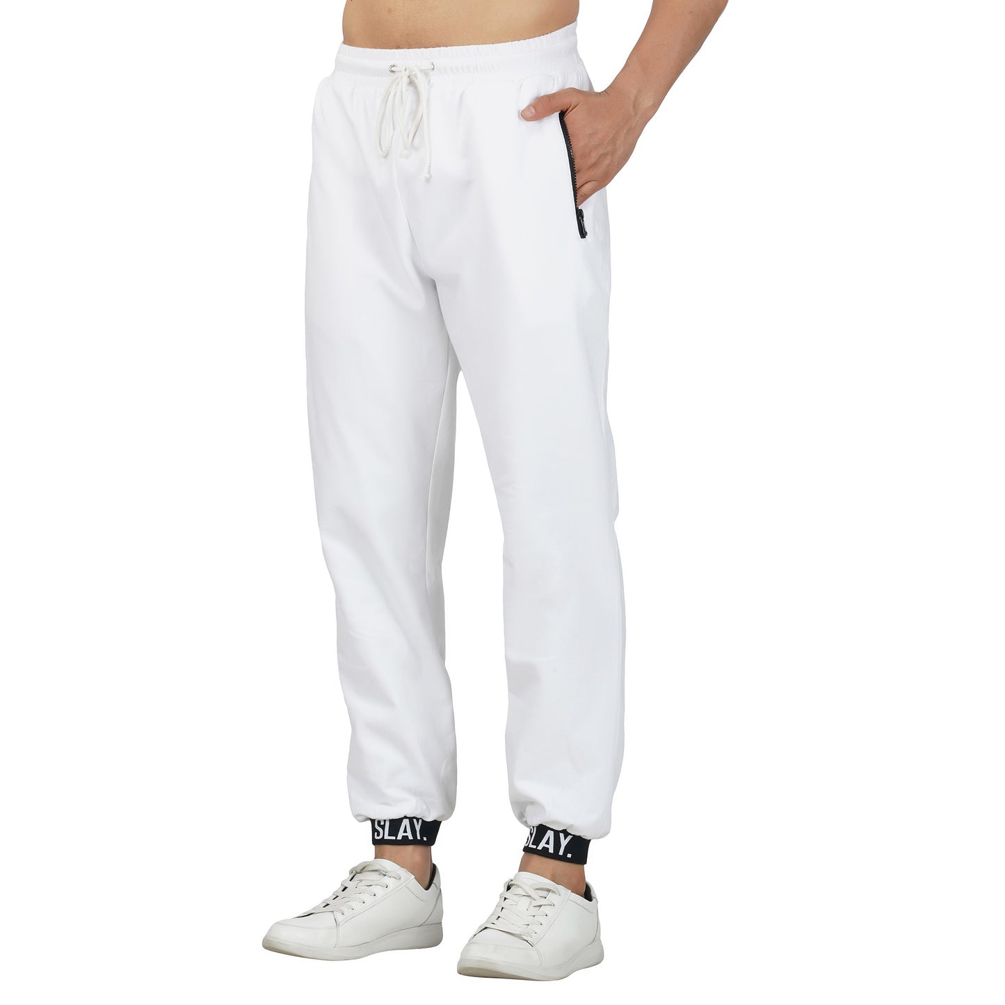 SLAY. Classic Men's Limited Edition White Tracksuit