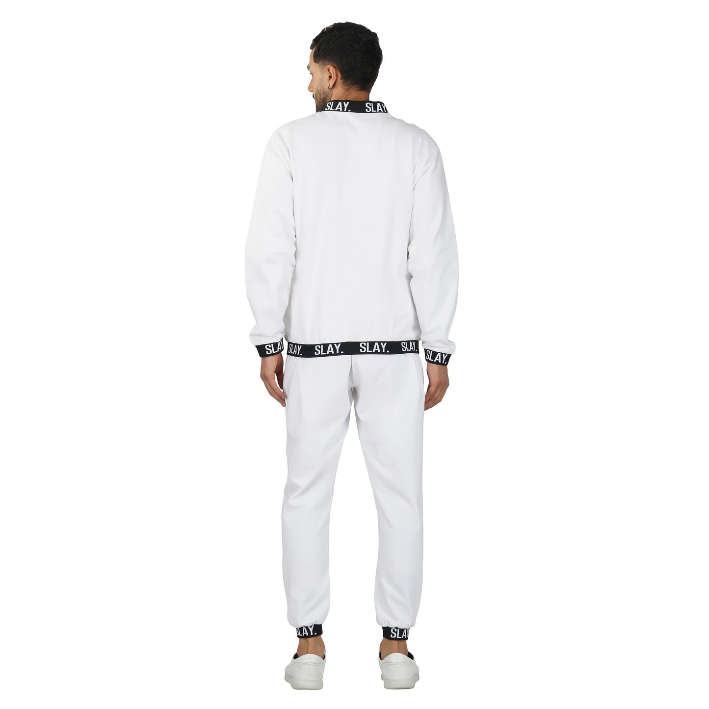 SLAY. Classic Men's Limited Edition White Tracksuit