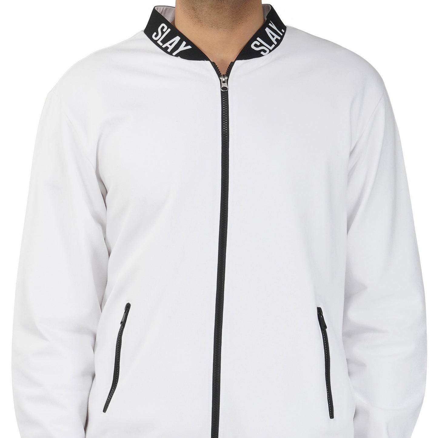 SLAY. Classic Men's Limited Edition White Tracksuit