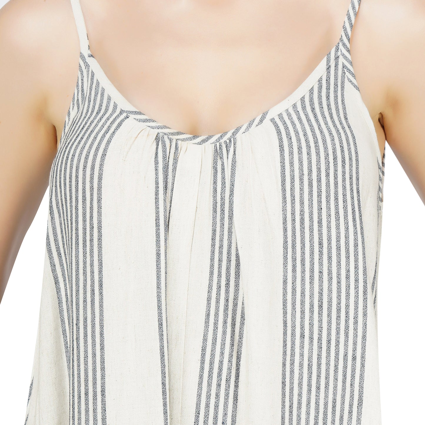 SLAY. Women's Yarn Dyed Striped Jumpsuit-clothing-to-slay.myshopify.com-Jumpsuit