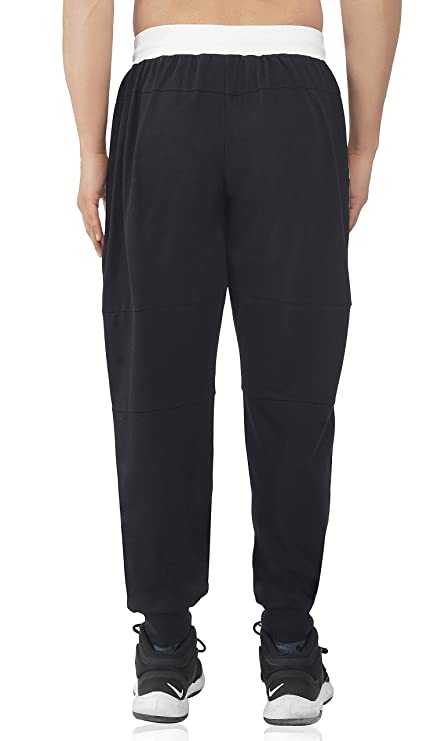 SLAY. Men's Black & White Joggers-clothing-to-slay.myshopify.com-Joggers