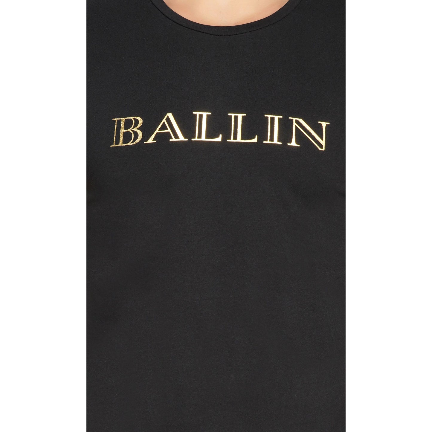 SLAY. Men's Ballin Edition Gold Foil Reflective Print T-shirt-clothing-to-slay.myshopify.com-T-Shirt