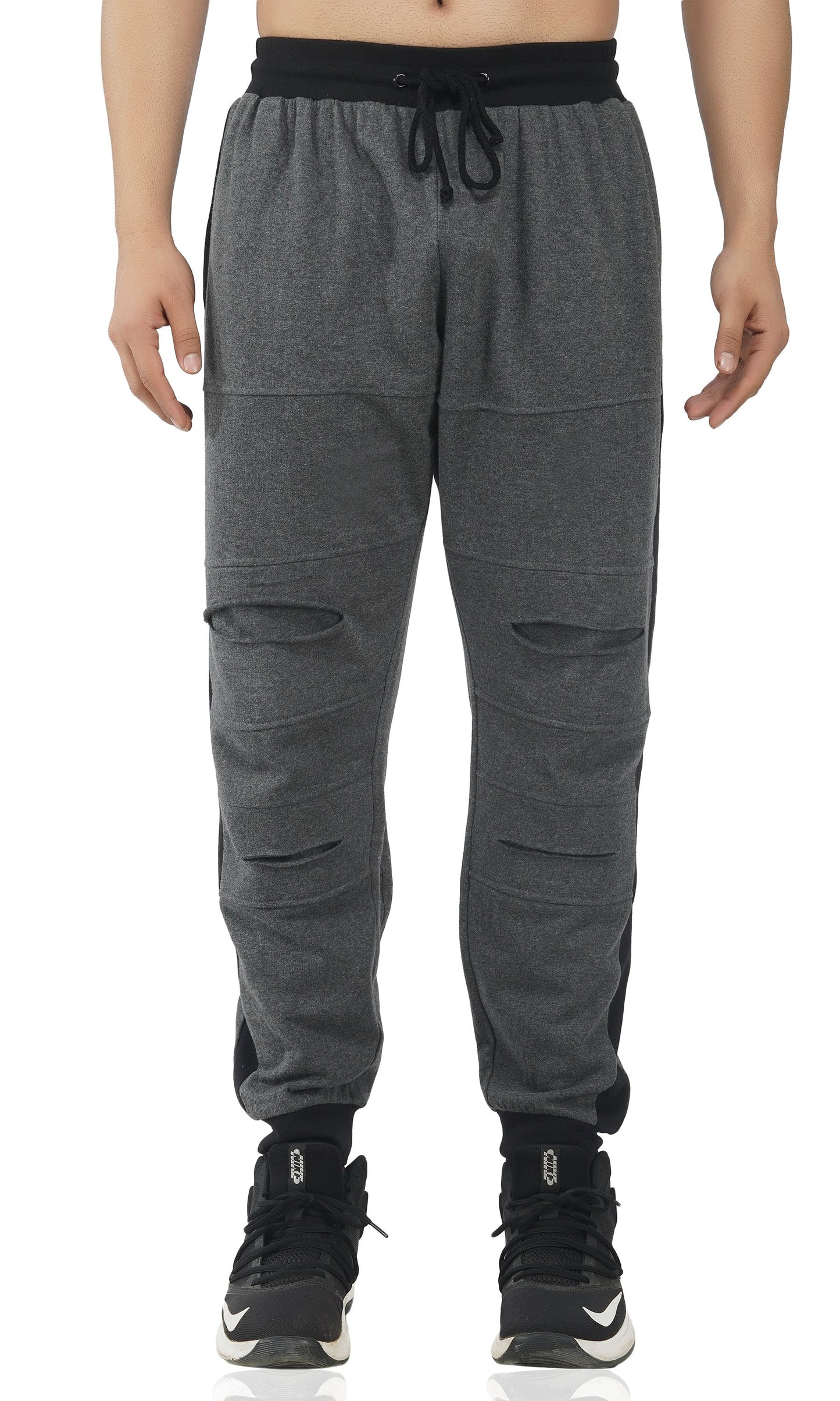 SLAY. Men's Dark Grey Joggers-clothing-to-slay.myshopify.com-Joggers
