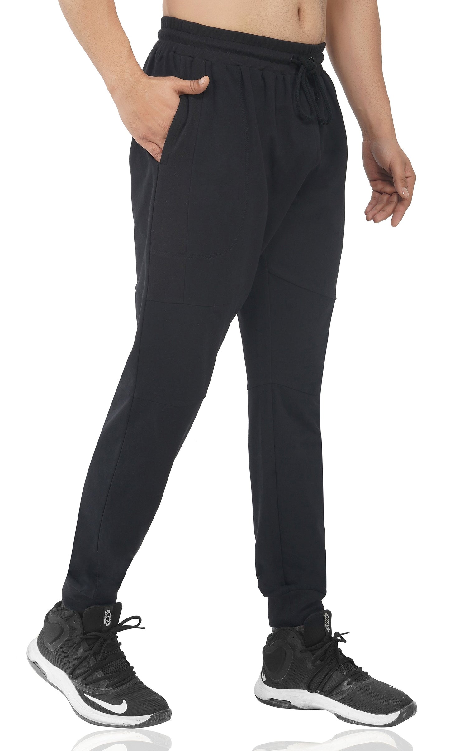 SLAY. Men's Black Joggers-clothing-to-slay.myshopify.com-Joggers
