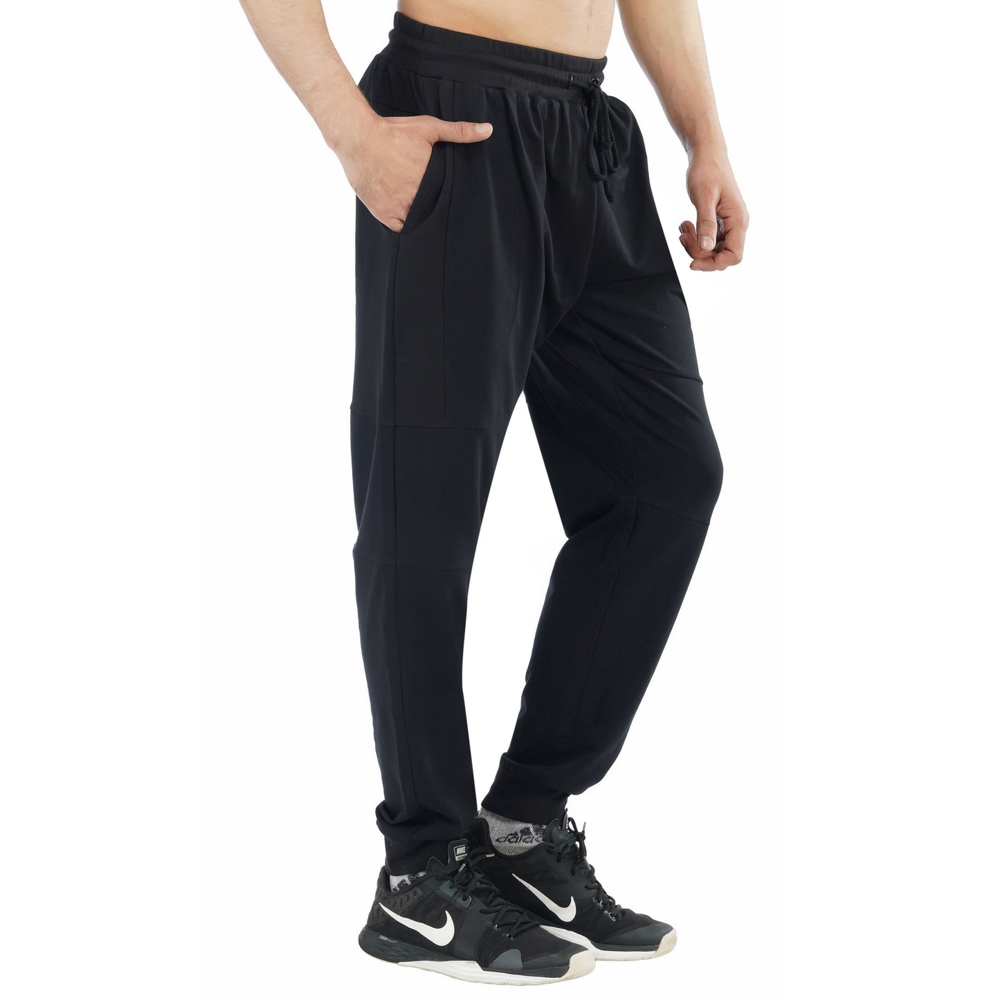 SLAY. Men's Black Joggers-clothing-to-slay.myshopify.com-Joggers