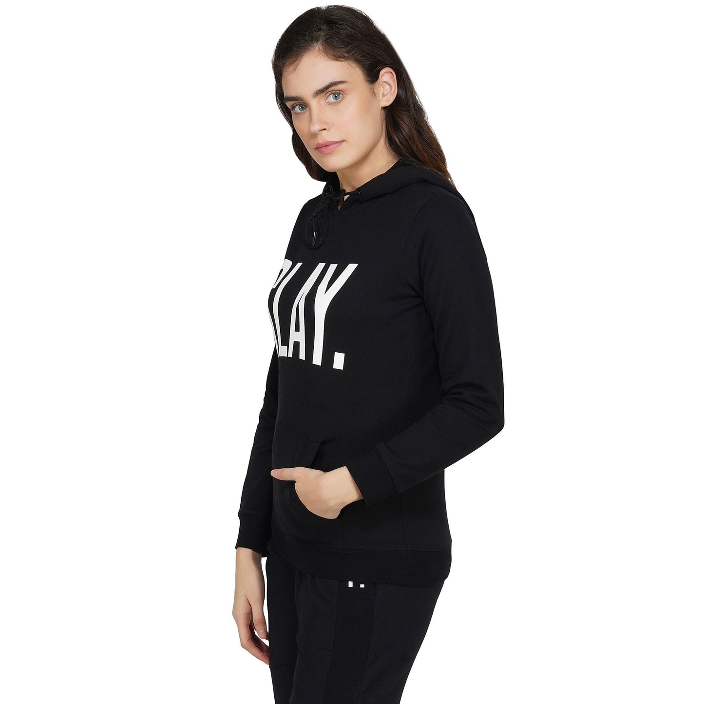 SLAY. Classic Women's Printed Hoodie with Kangaroo Pockets-clothing-to-slay.myshopify.com-Hoodie