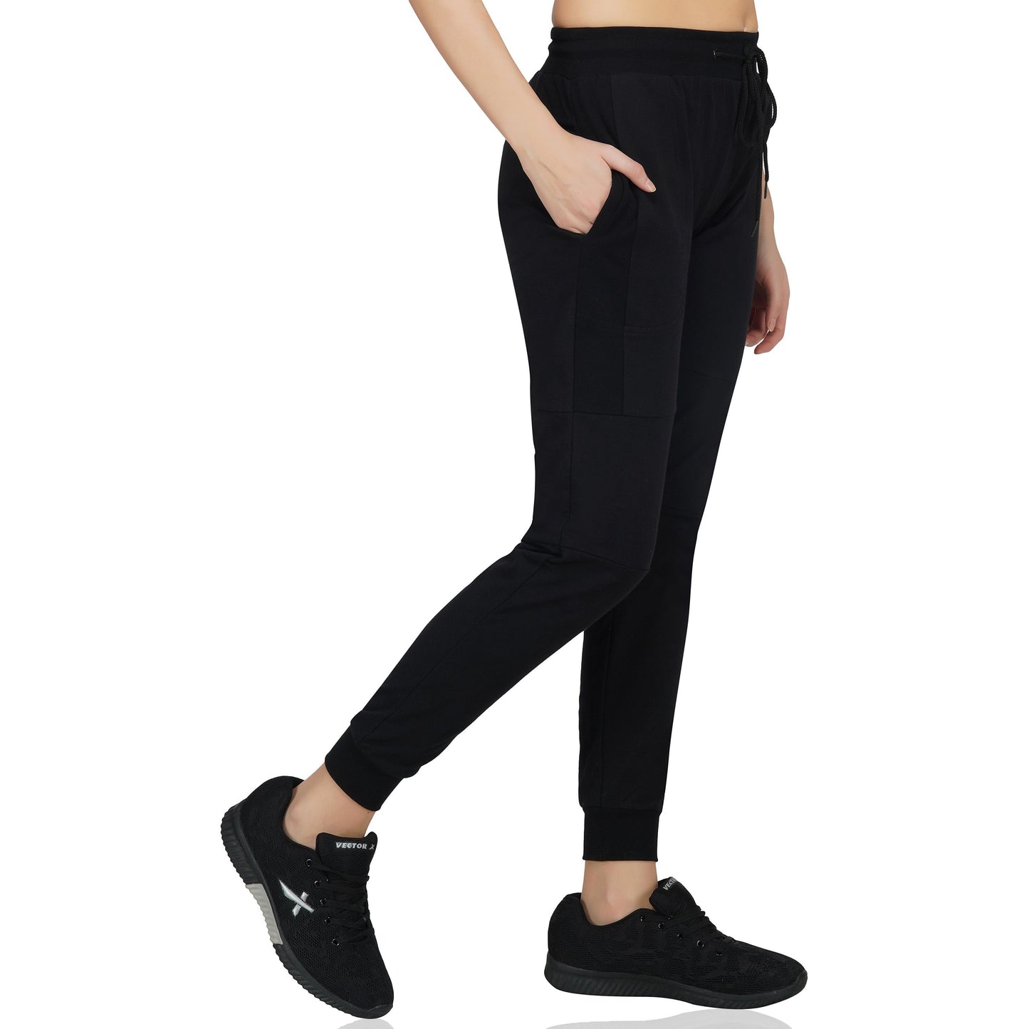 SLAY. Classic Women's Black Joggers Pants-clothing-to-slay.myshopify.com-Joggers