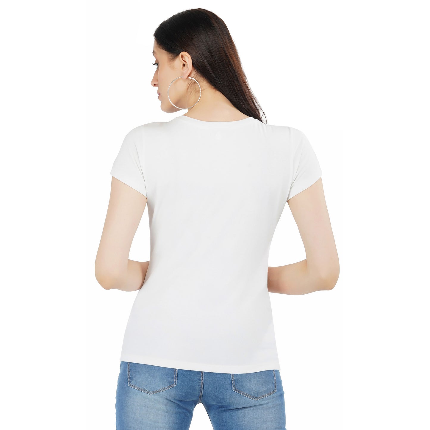 SLAY. Women's Pink Crystal Embellished T-shirt-clothing-to-slay.myshopify.com-T-shirt