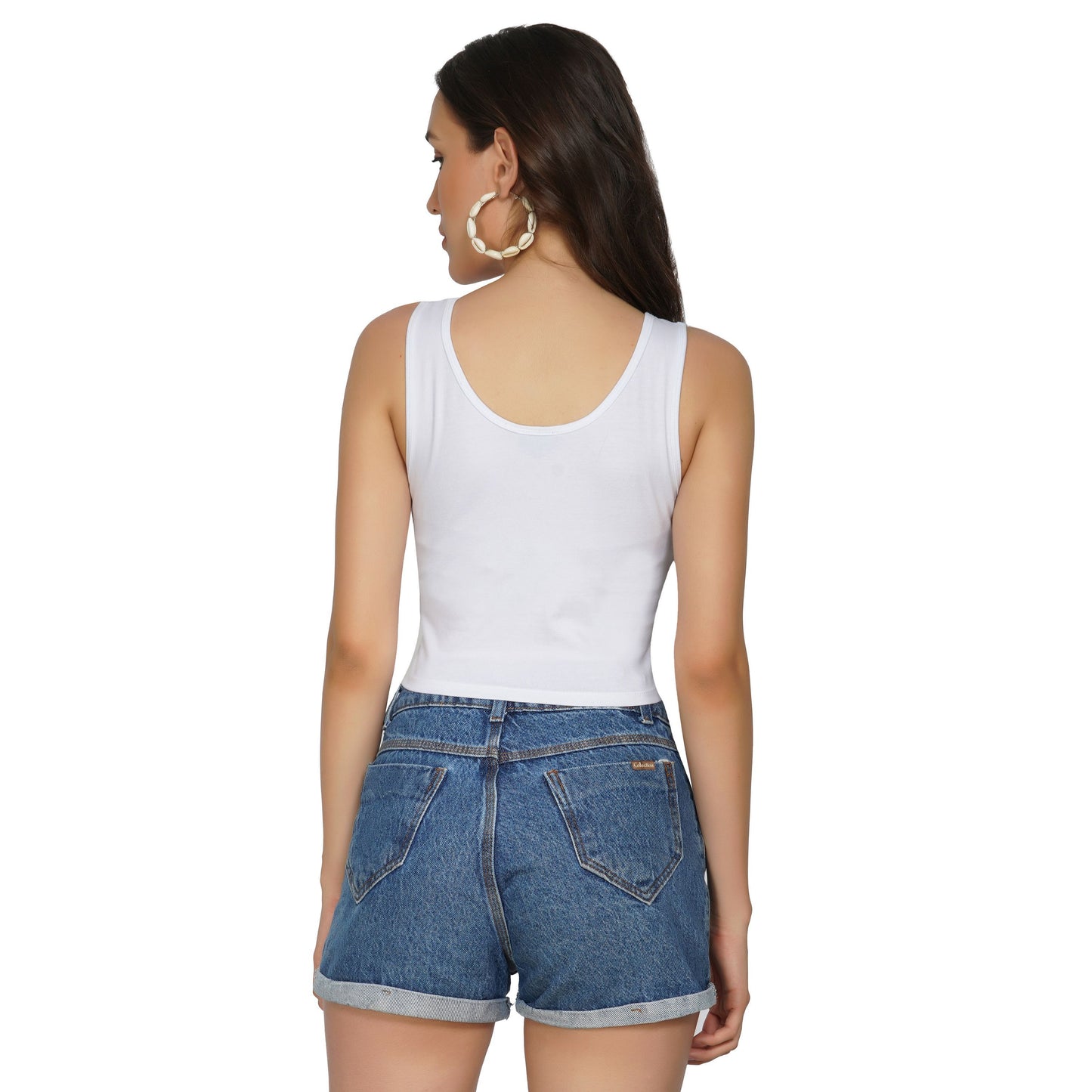 SLAY. Women's Limtied Edition Silver Foil Reflective Print Print Crop Top-clothing-to-slay.myshopify.com-Crop Top