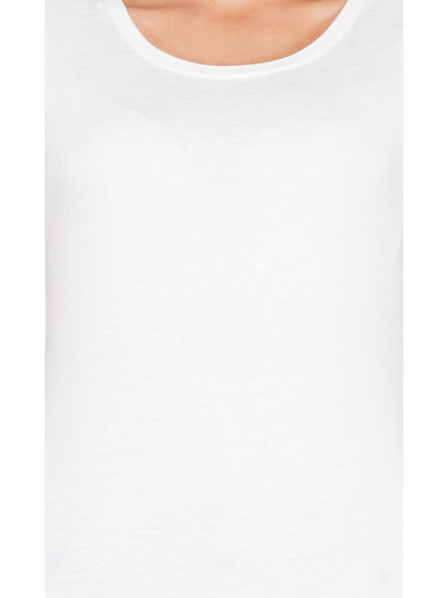 SLAY. Women's Solid Off White Round Neck T-shirt-clothing-to-slay.myshopify.com-Plain T-Shirt