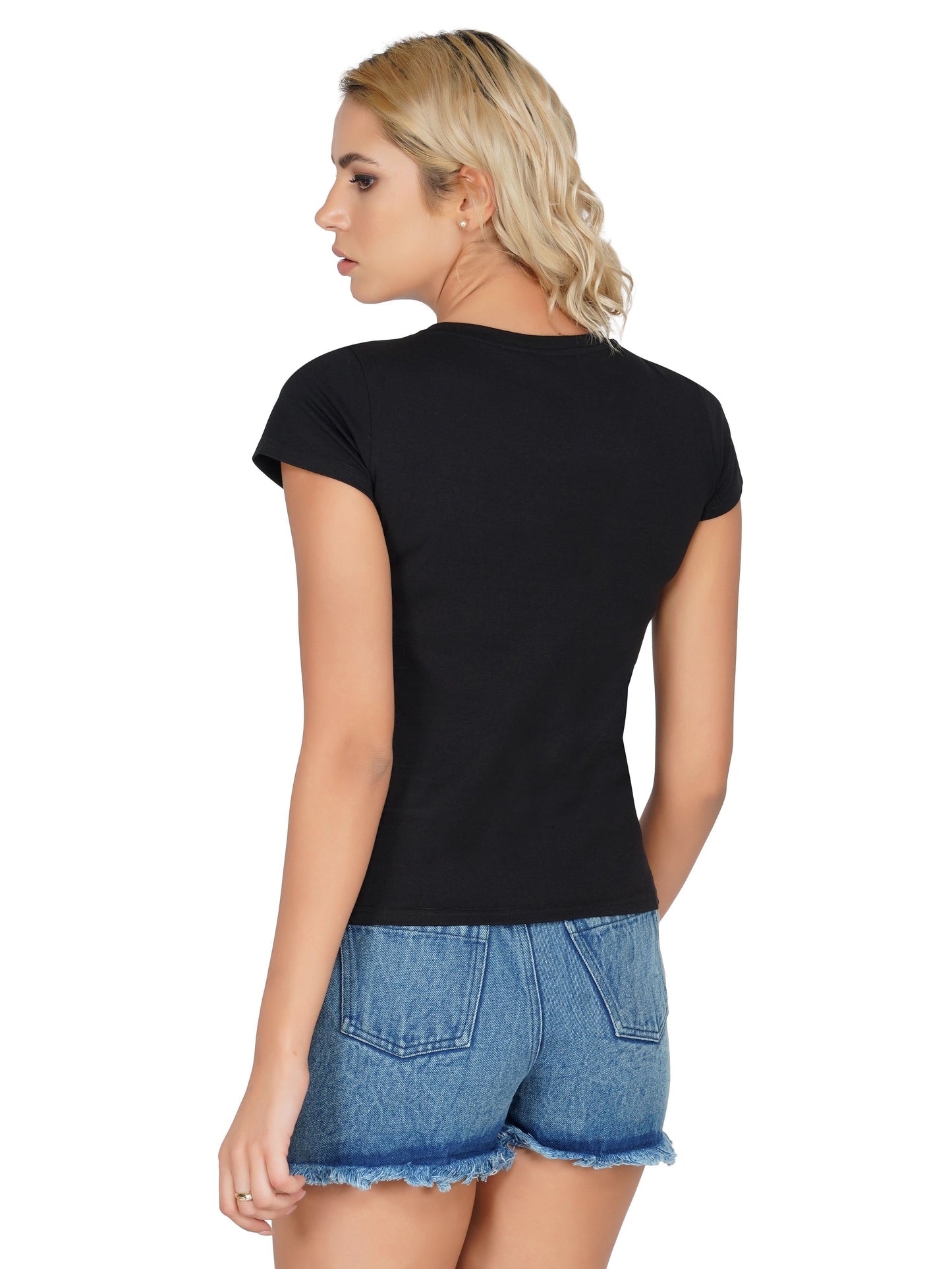 SLAY. Sport Yellow Print Black T-shirt-clothing-to-slay.myshopify.com-Print T-Shirt